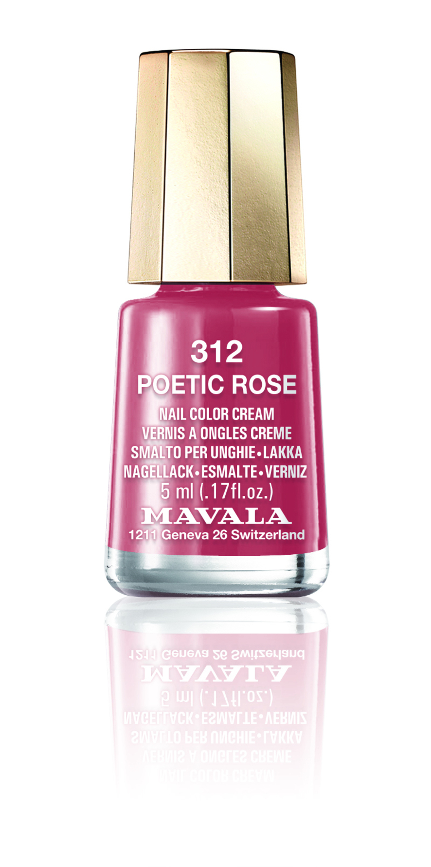Mavala Mini Nail Polish 312 Poetic Rose 312 Poetic