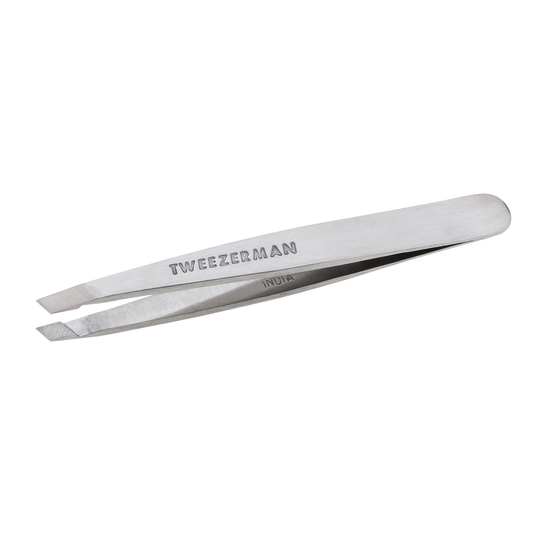 Tweezerman Mini Slant Tweezer Stainless Stainless