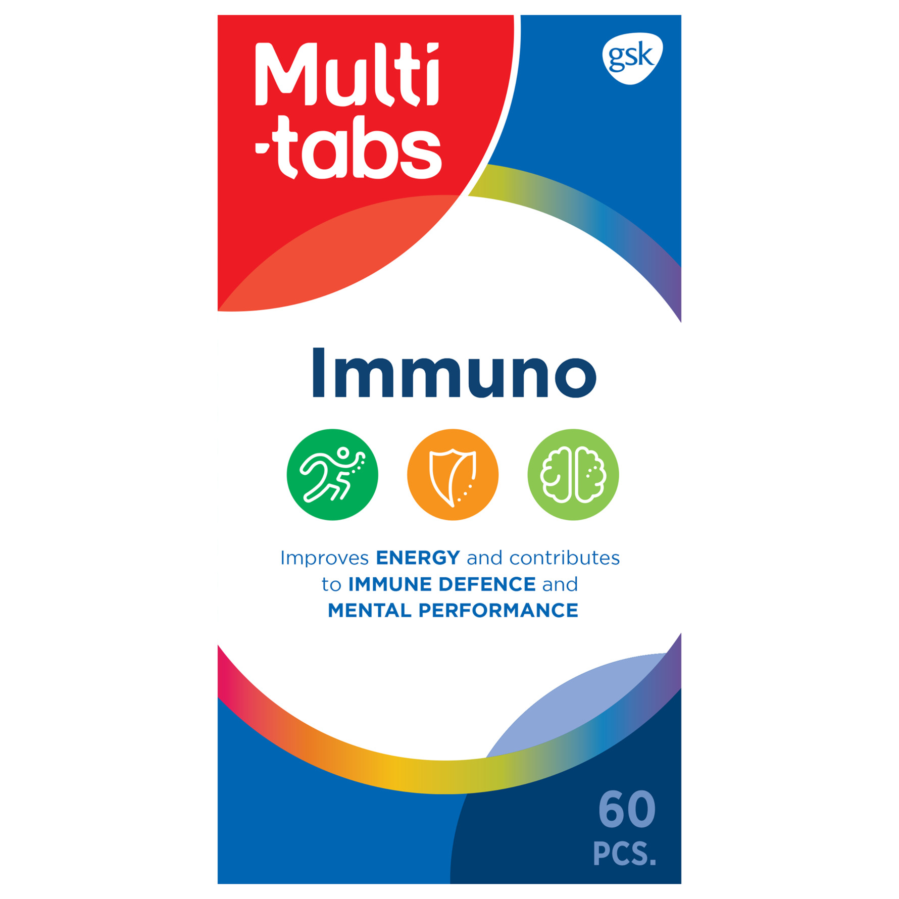 Køb Immuno med mælkesyrebakterier 60 tabl. fra Multi-tabs - Matas