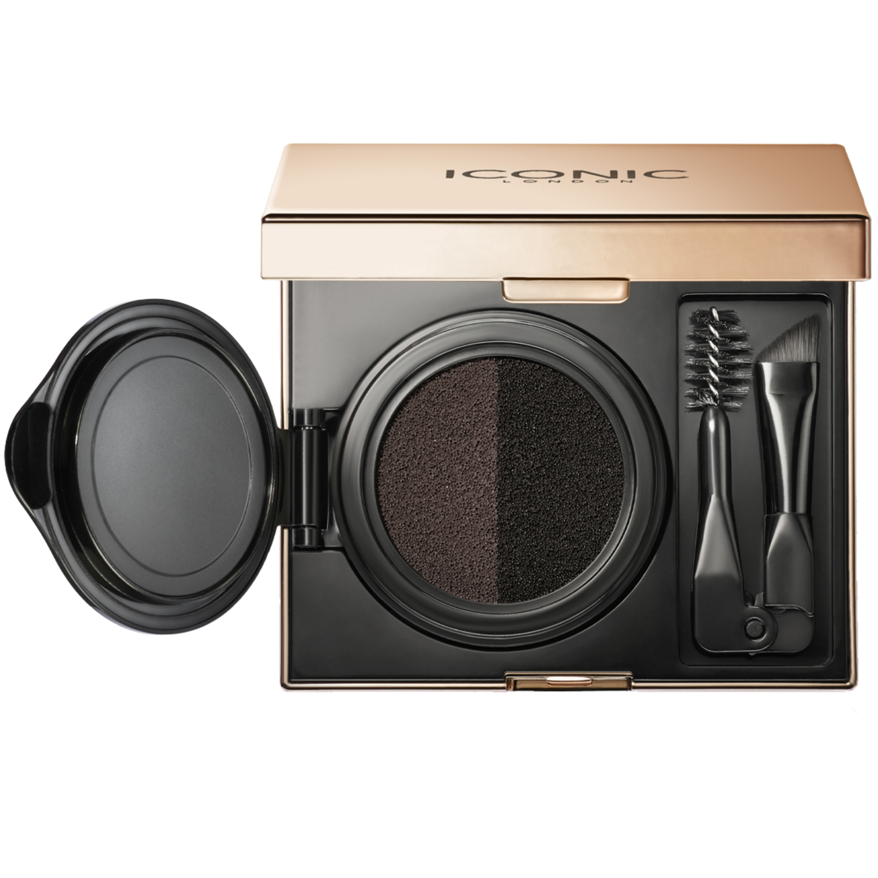 ICONIC LONDON ICONIC LONDON Sculpt & Boost Eyebrow Cushion Black Brown Black Brown