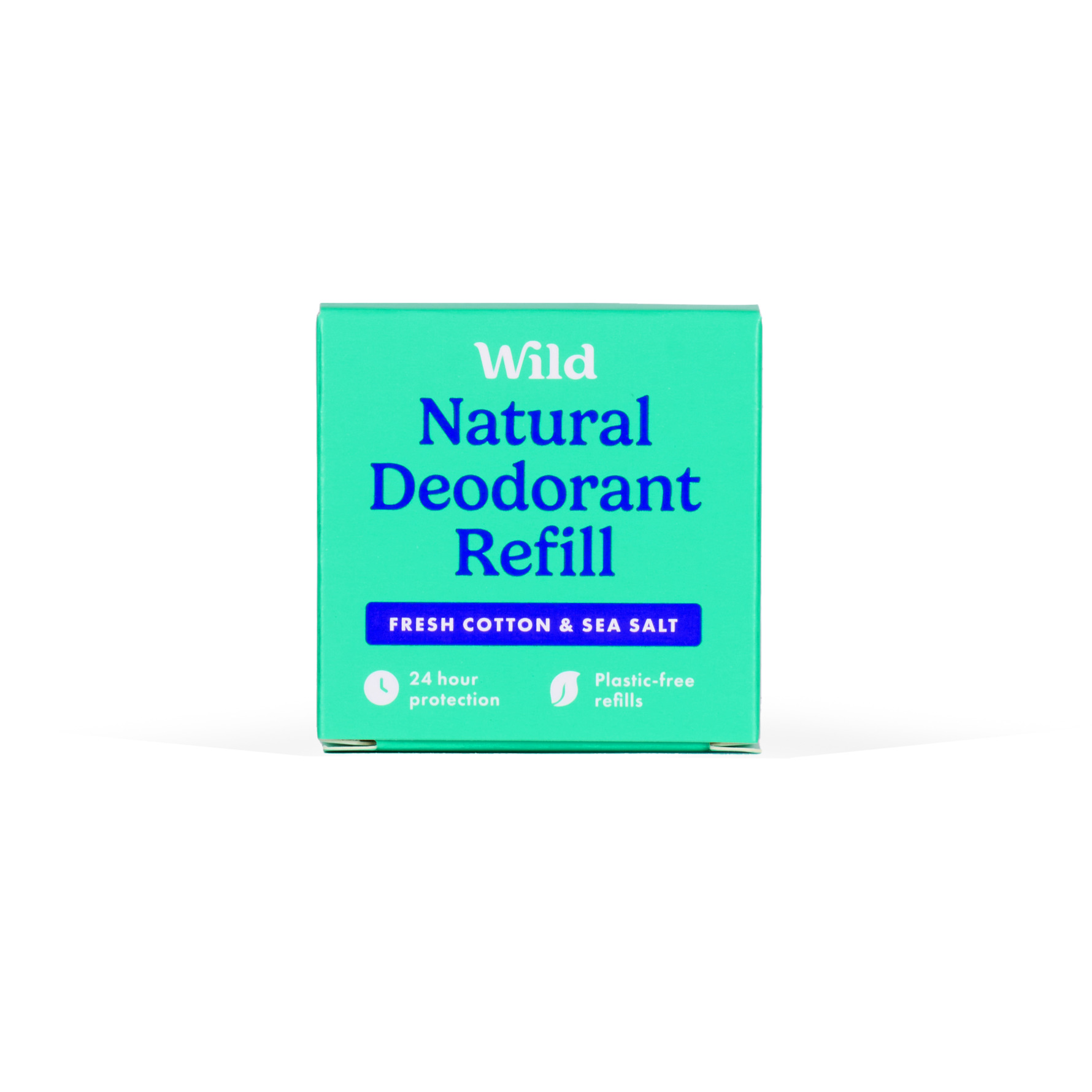 Køb Deodorant Refill Fresh Cotton Sea Salt 40g fra Wild - Matas