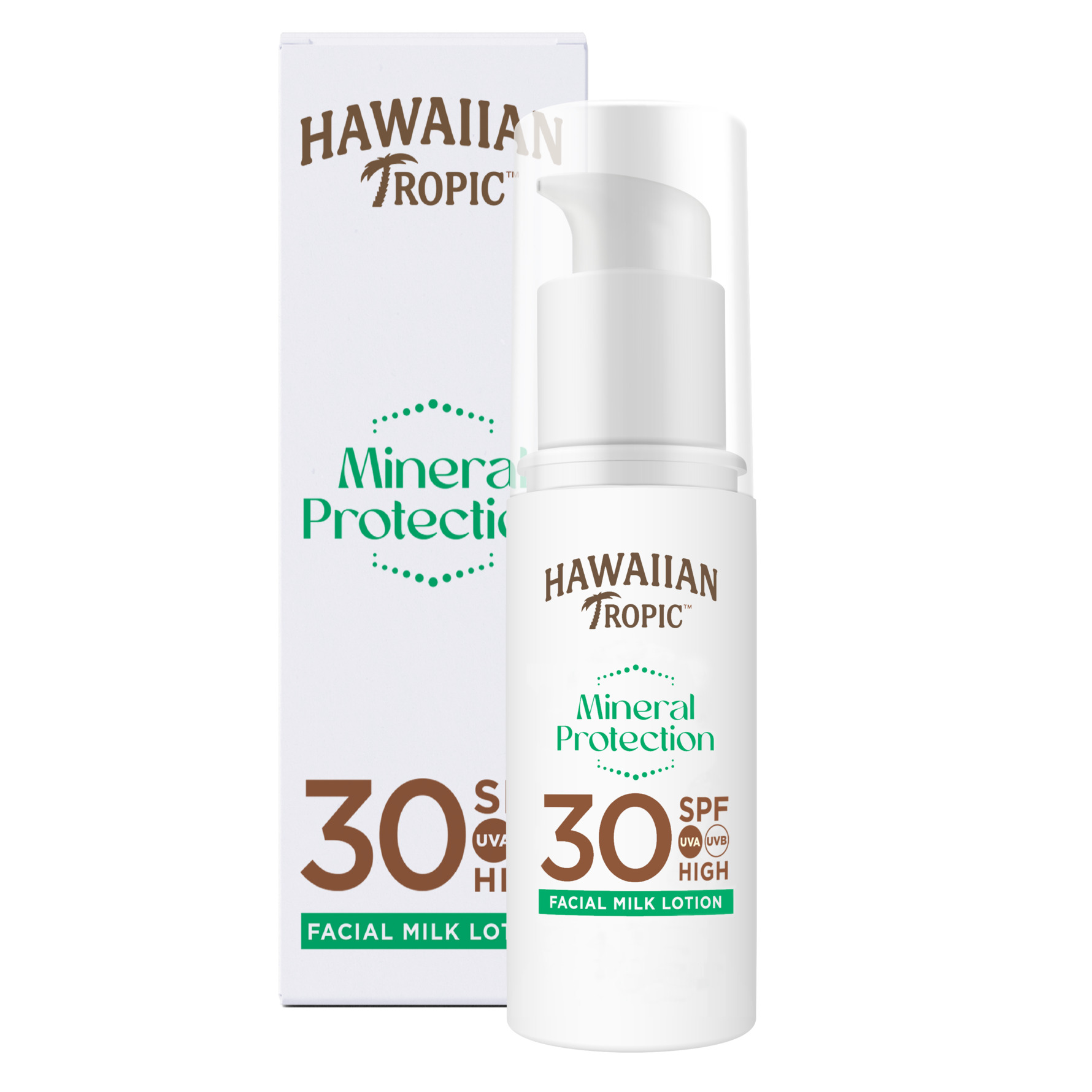 Hawaiian Tropic Mineral Protection Facial Milk Lotion SPF30 50 ml 50 ml