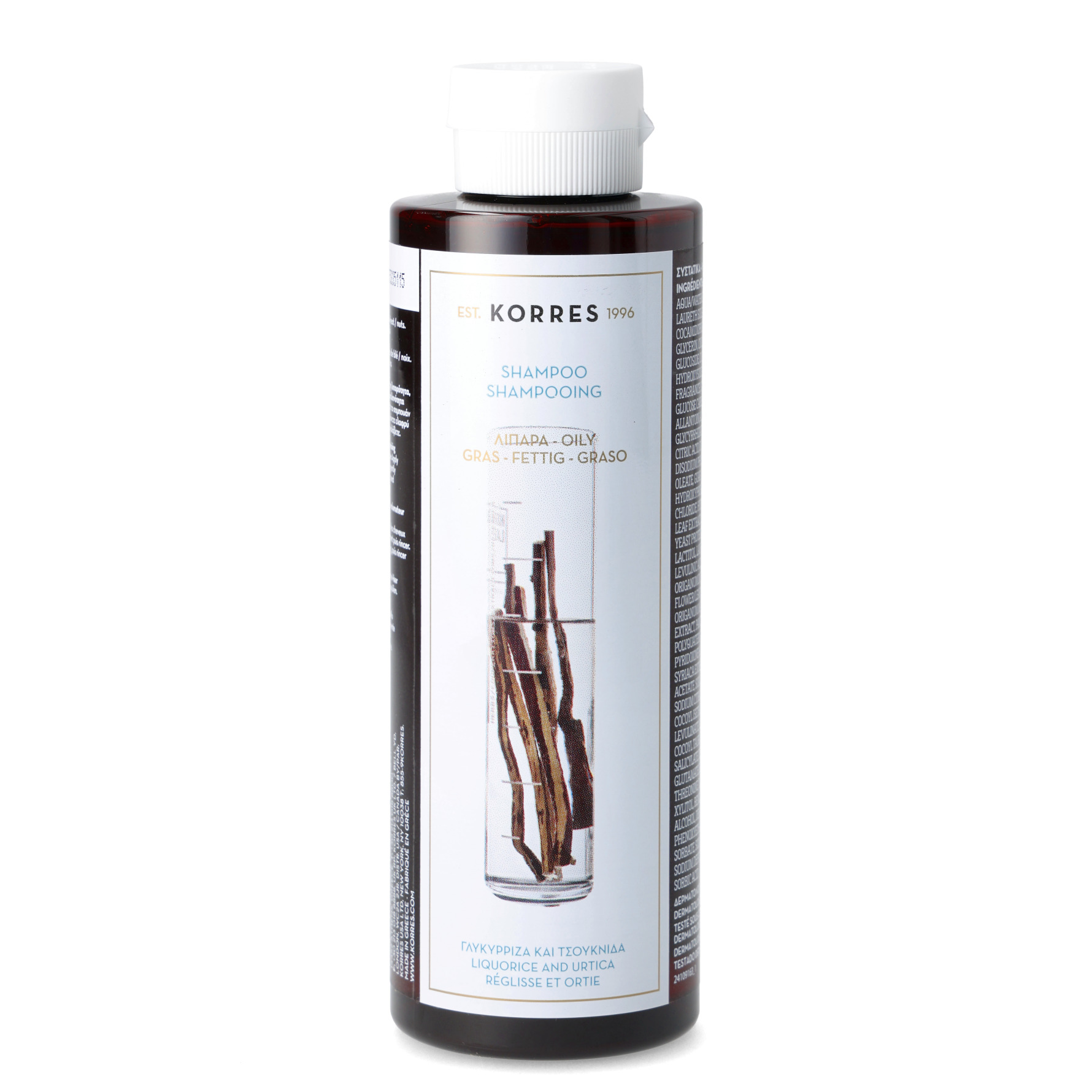 Korres Licorice + Urtica Shampoo For Oily Hair 250 ml 250 ml