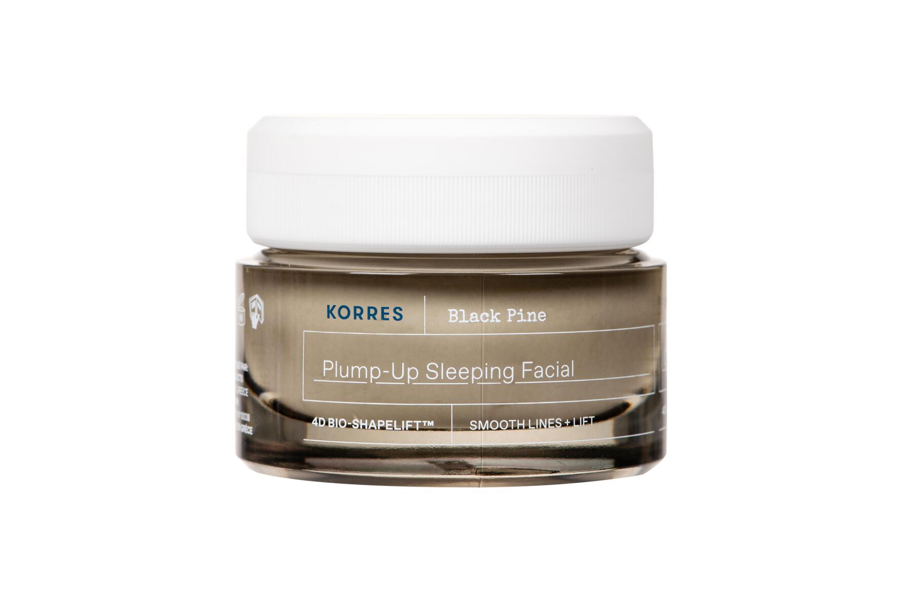 Korres Black Pine Plump-Up Sleeping Facial 40 ml 40 ml
