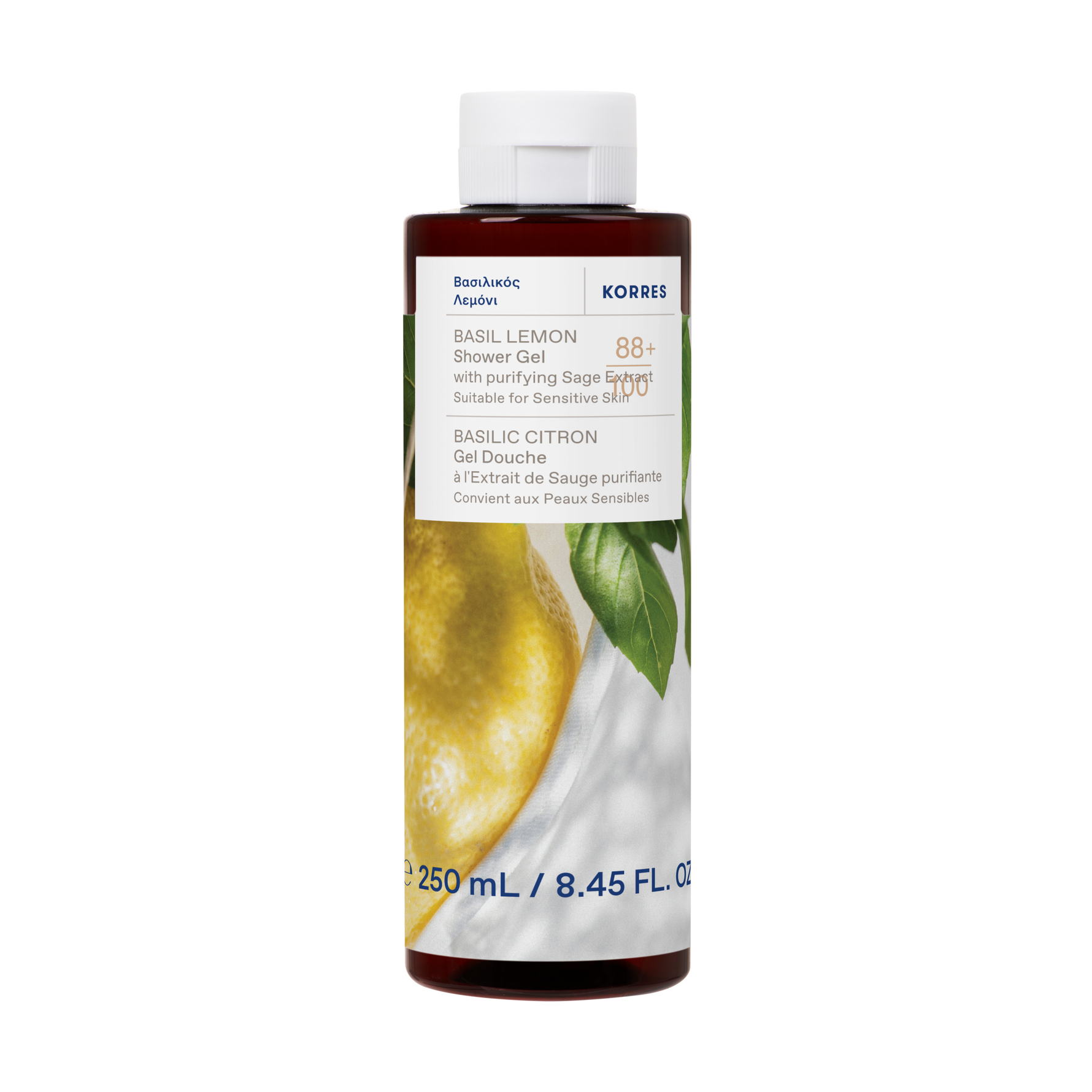 Korres KORRES Basil Lemon Shower Gel 250 ml 250 ml