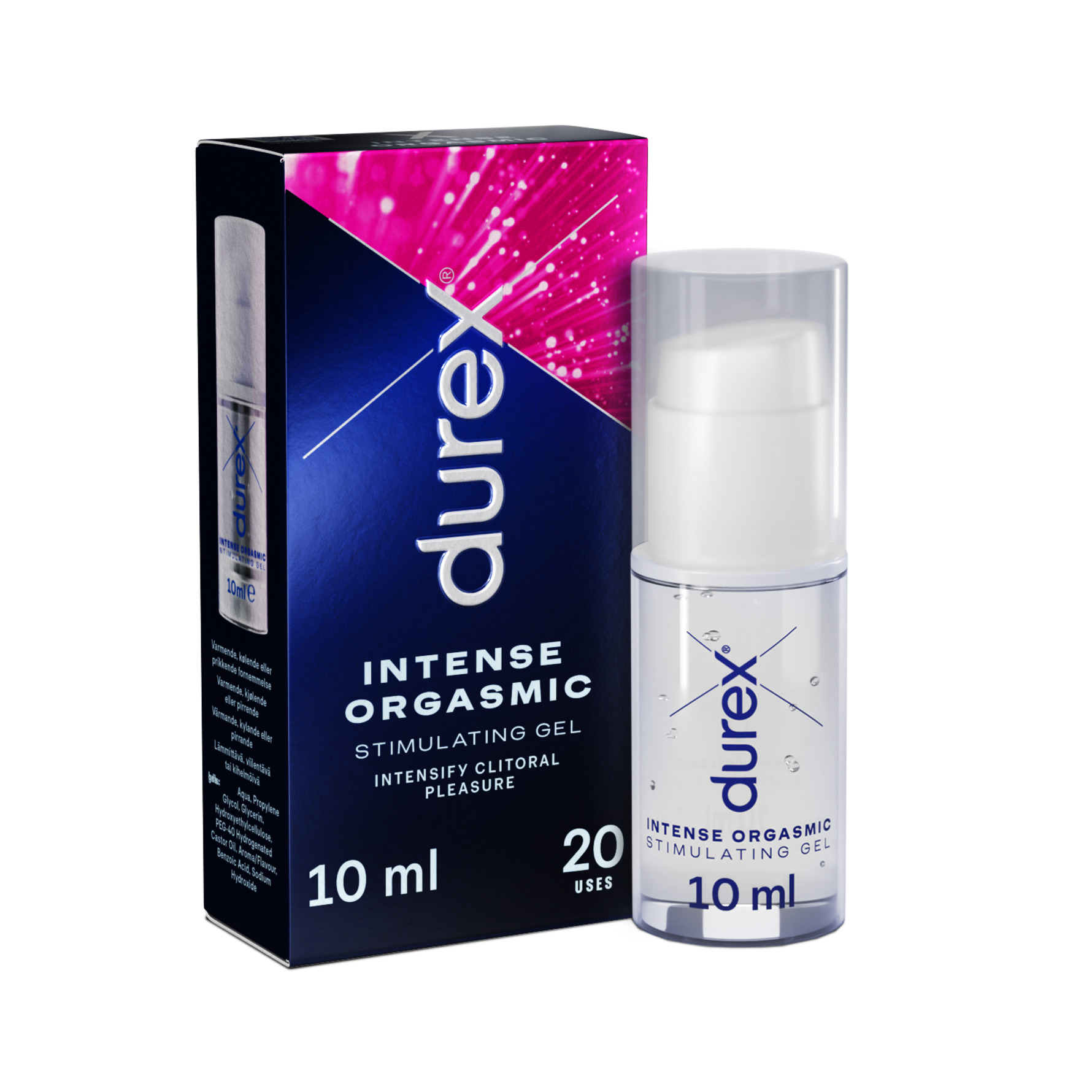 Køb Intense Orgasmic gel 10 ml fra Durex - Matas