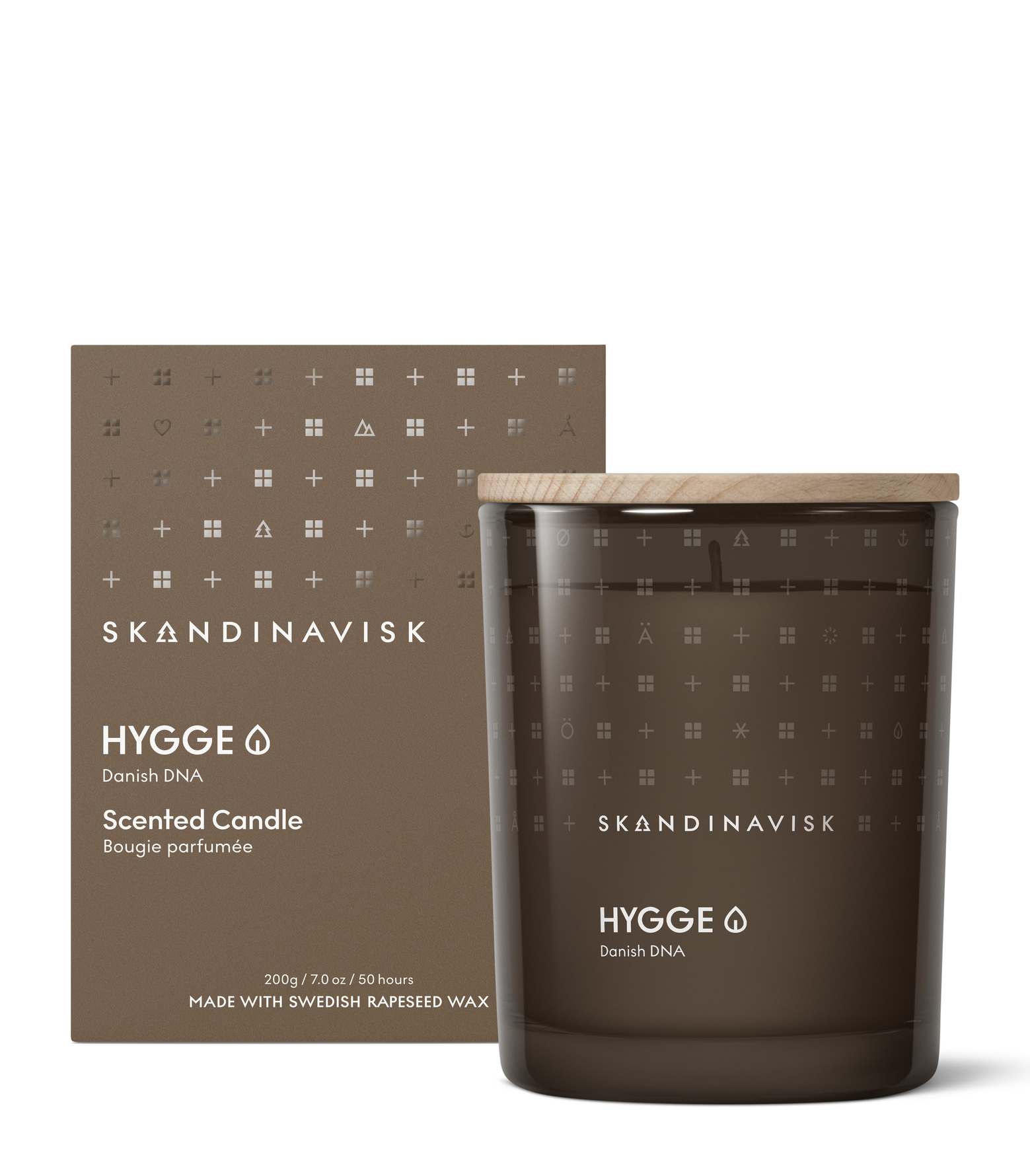 SKANDINAVISK HYGGE Scented Candle with Lid 200 g 200 g