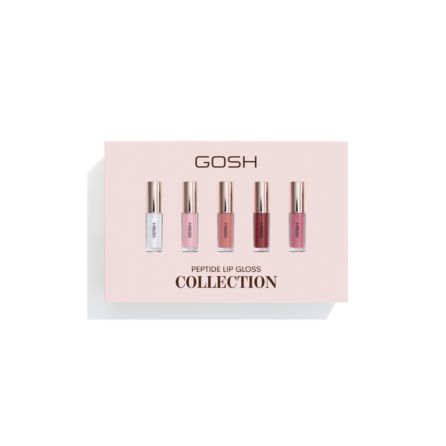 Køb Peptide Mini Lip Glosses Gaveæske fra Gosh Copenhagen - Matas