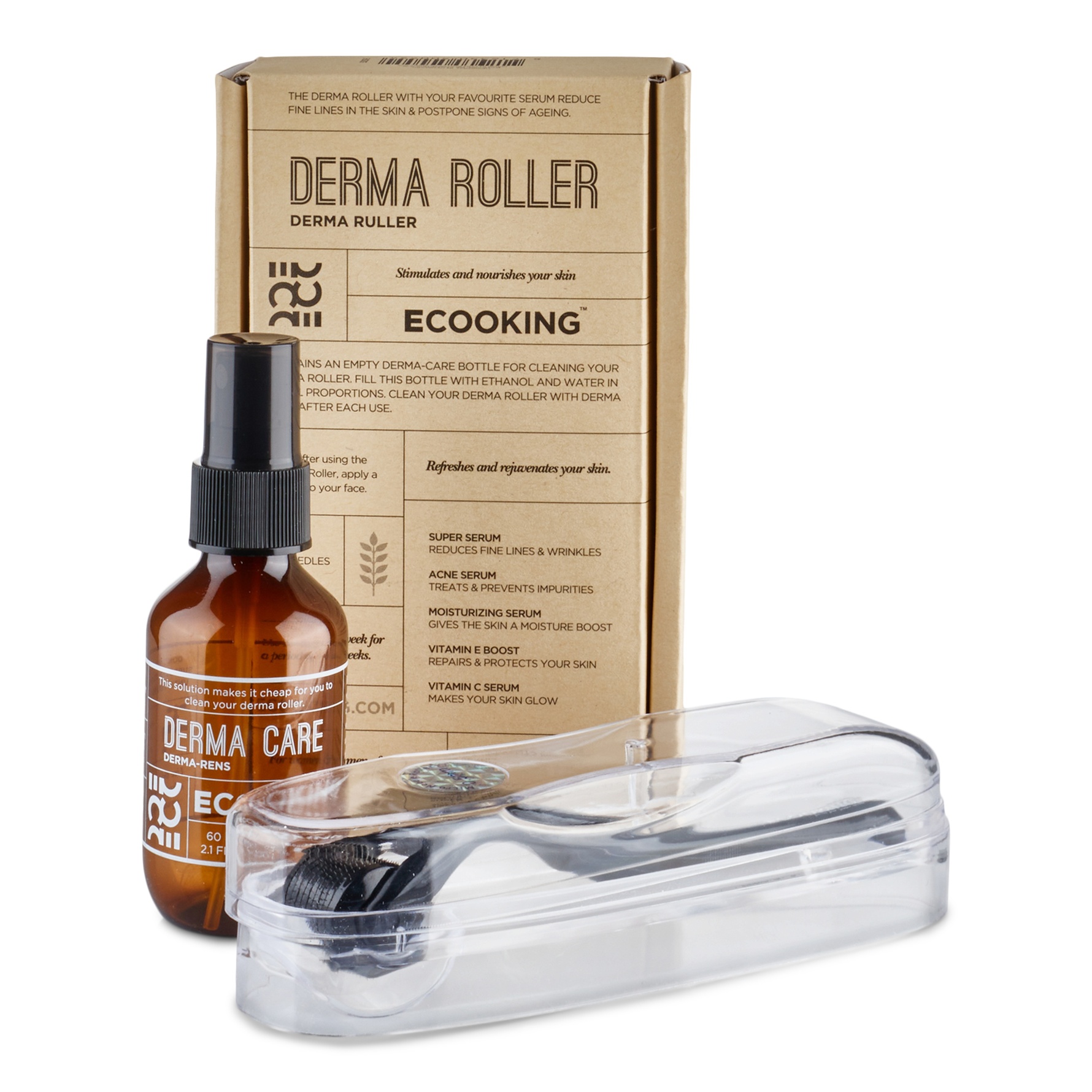 Ecooking Ecooking Derma Roller - Multi Languages 0,5 mm