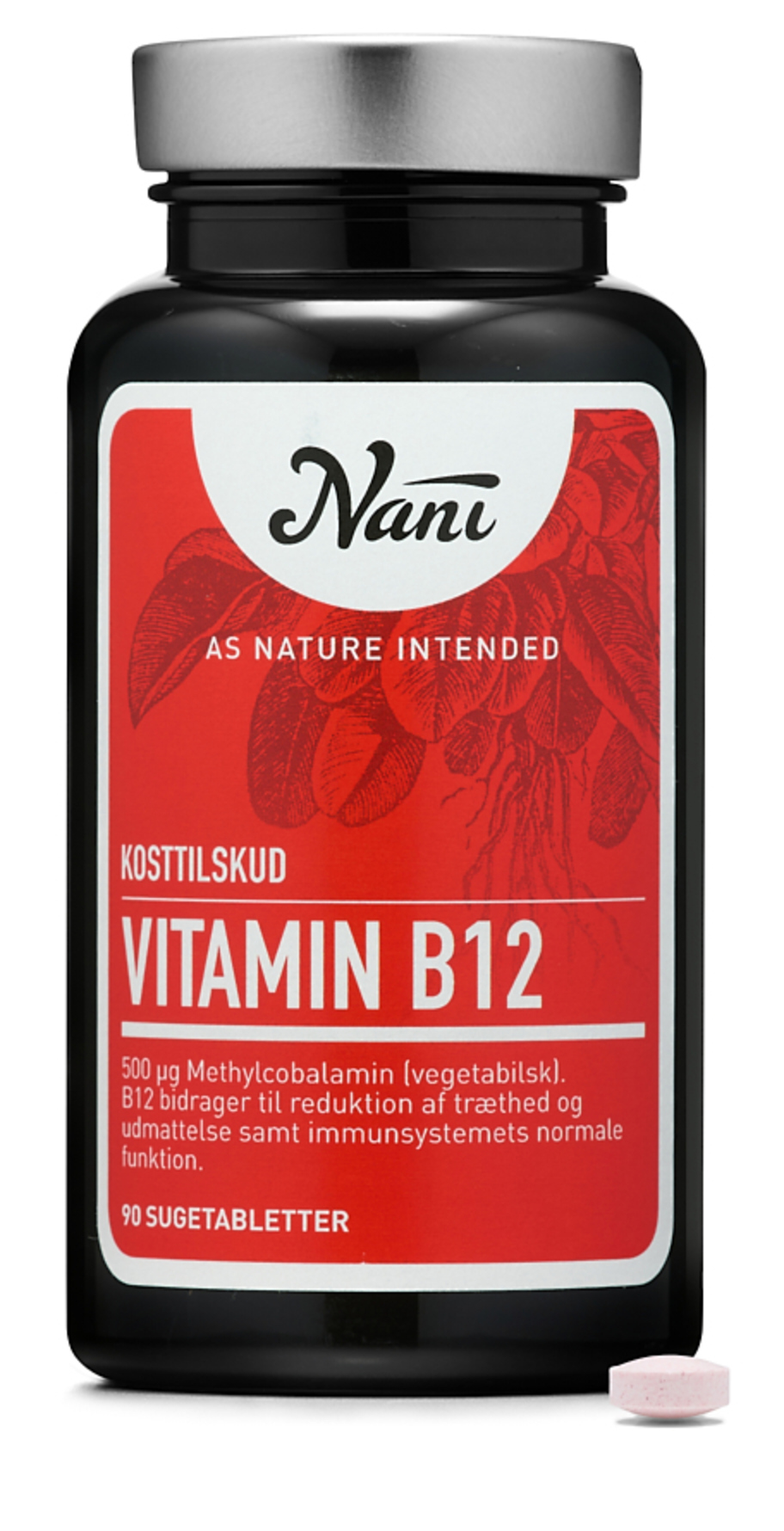 Køb Vitamin B12 90 tabl. fra Nani Matas