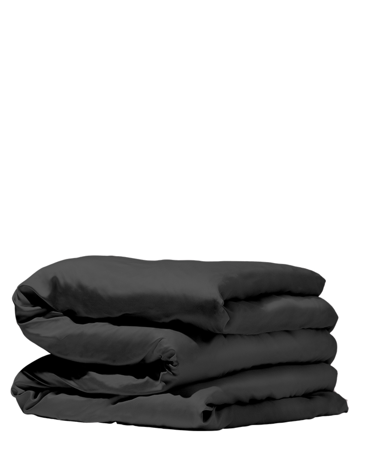 Køb Silky Bamboo Duvet Cover Jet Black 150 x 210 cm fra Hairlust Matas