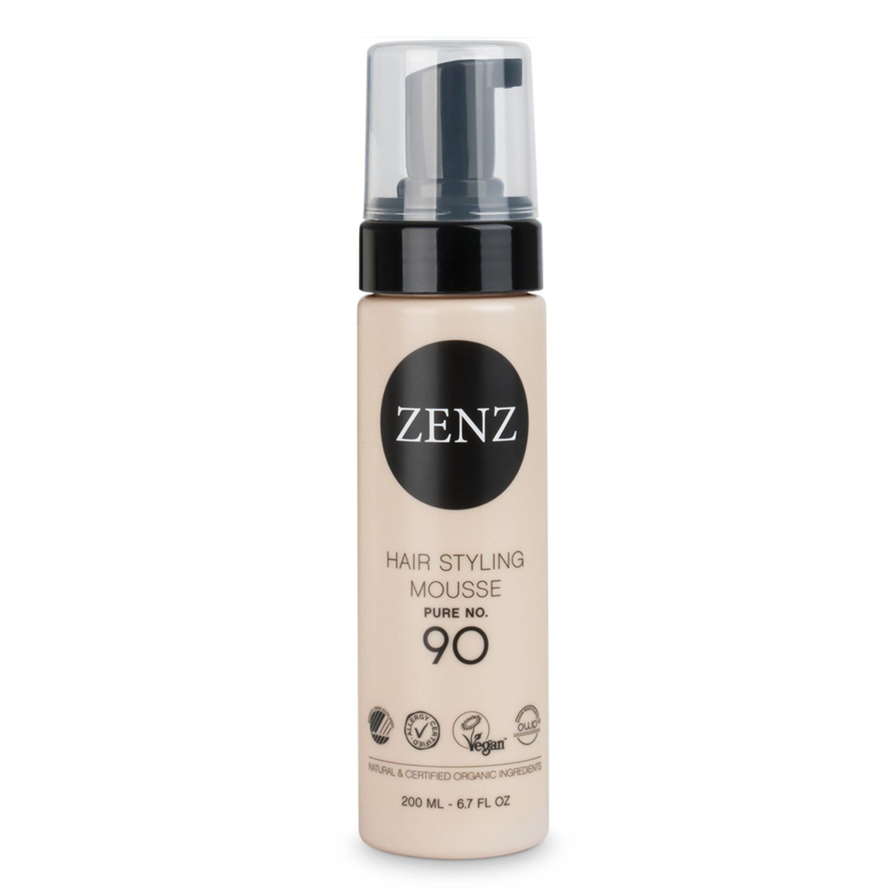 ZENZ Hair Styling Mousse Pure No. 90 200 ml 200 ml