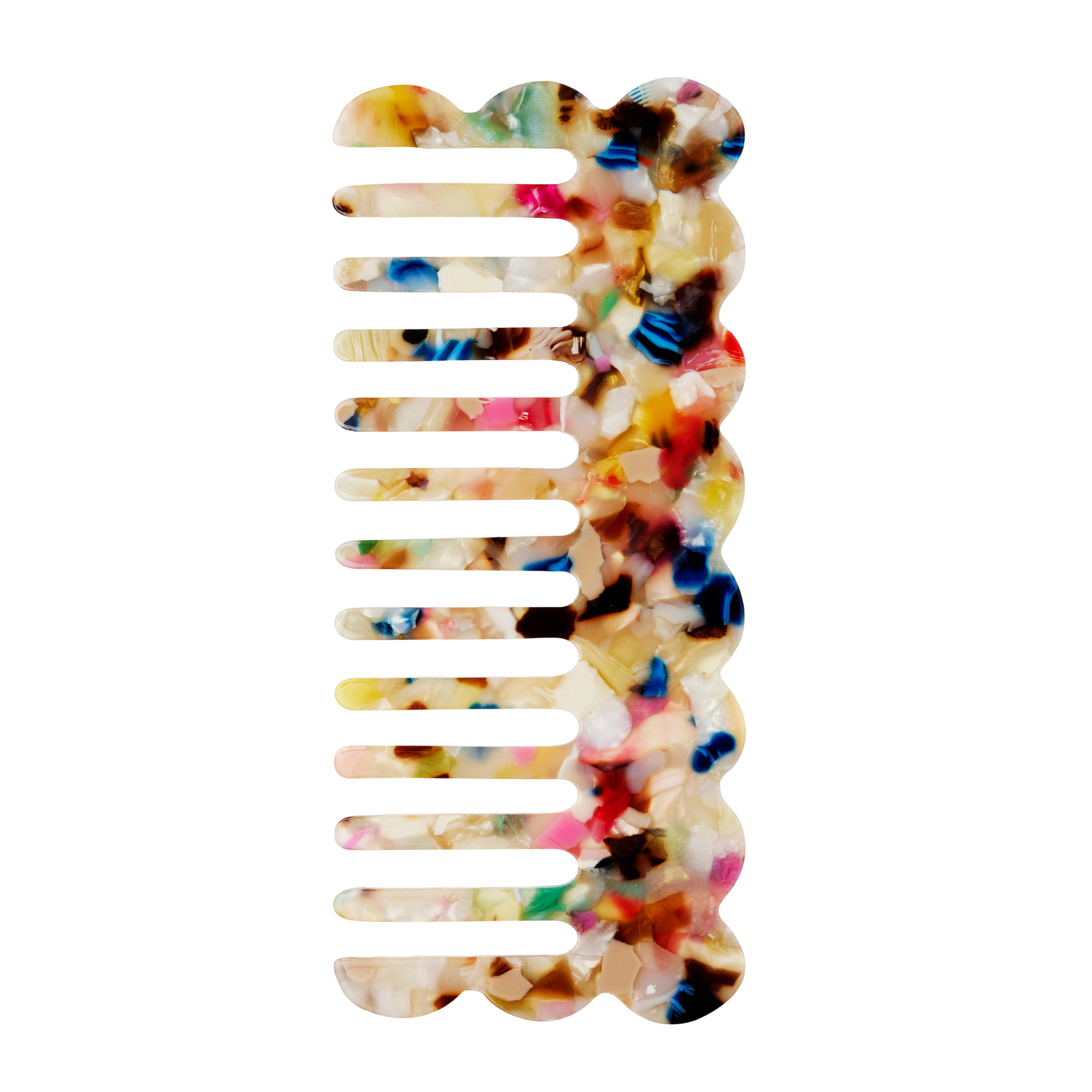 KICKS Beauty KICKS Beauty Detangling Comb Confetti Marbled Confetti Marbled Confetti Marbled