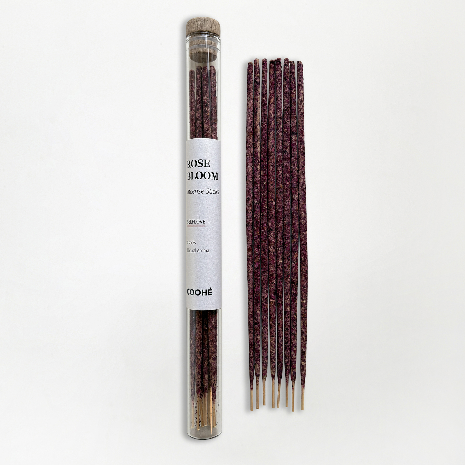 COOHÉ Palo Santo Incense Sticks Rose Bloom Rose Bloom