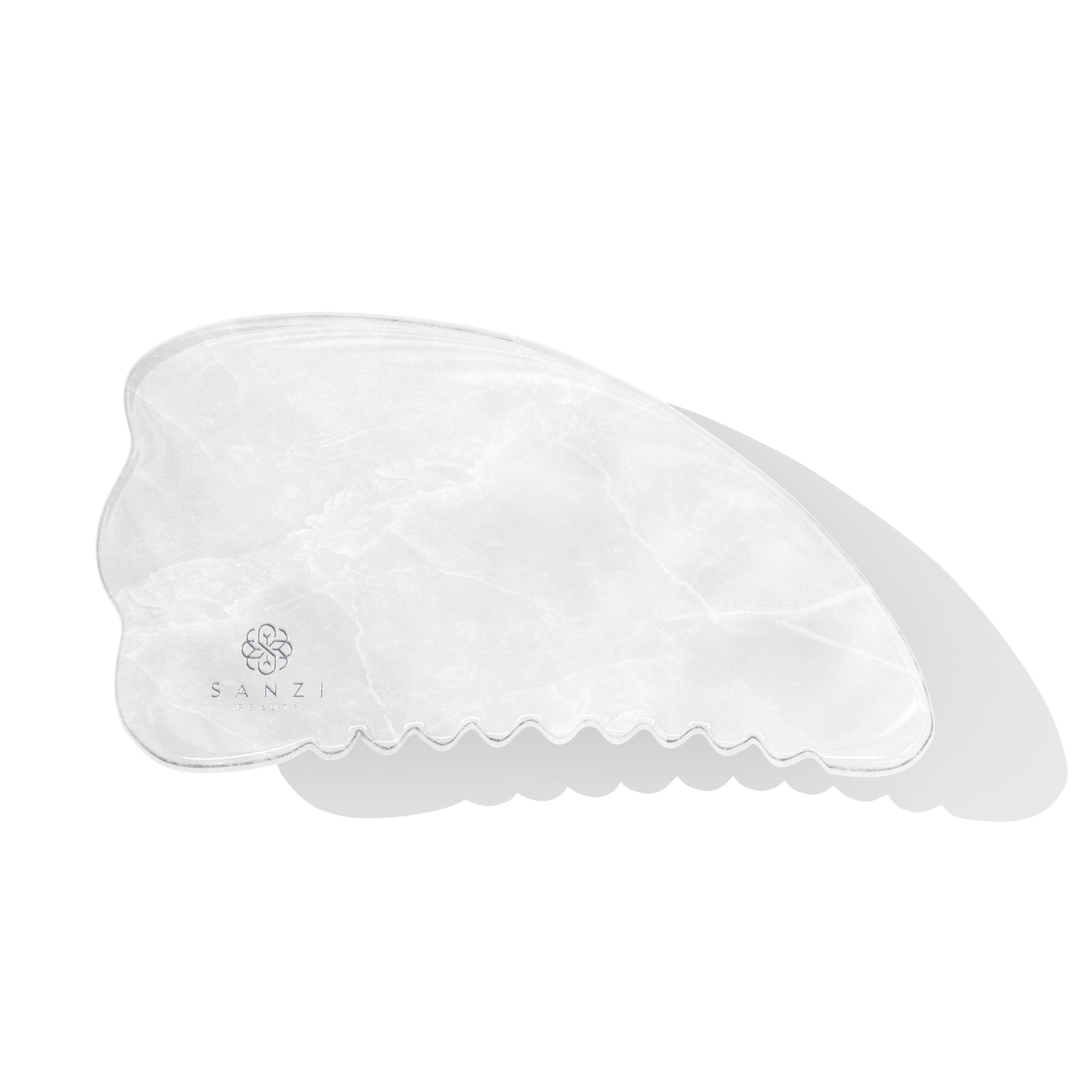 Sanzi Beauty Sanzi Beauty Sculpt Gua Sha White Jade White Jade White Jade