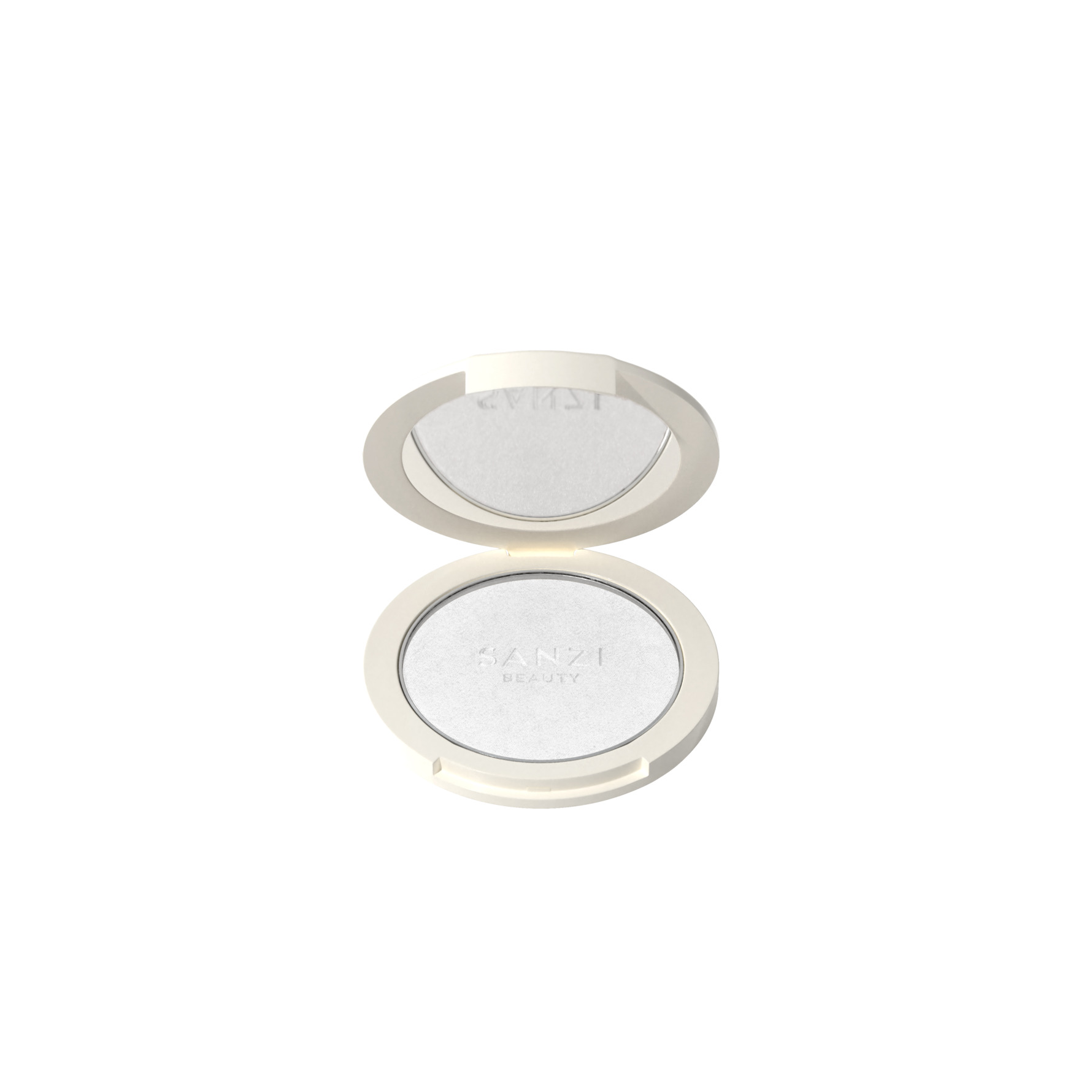 Sanzi Beauty Powder Highlighter Pearly Silver Pearly