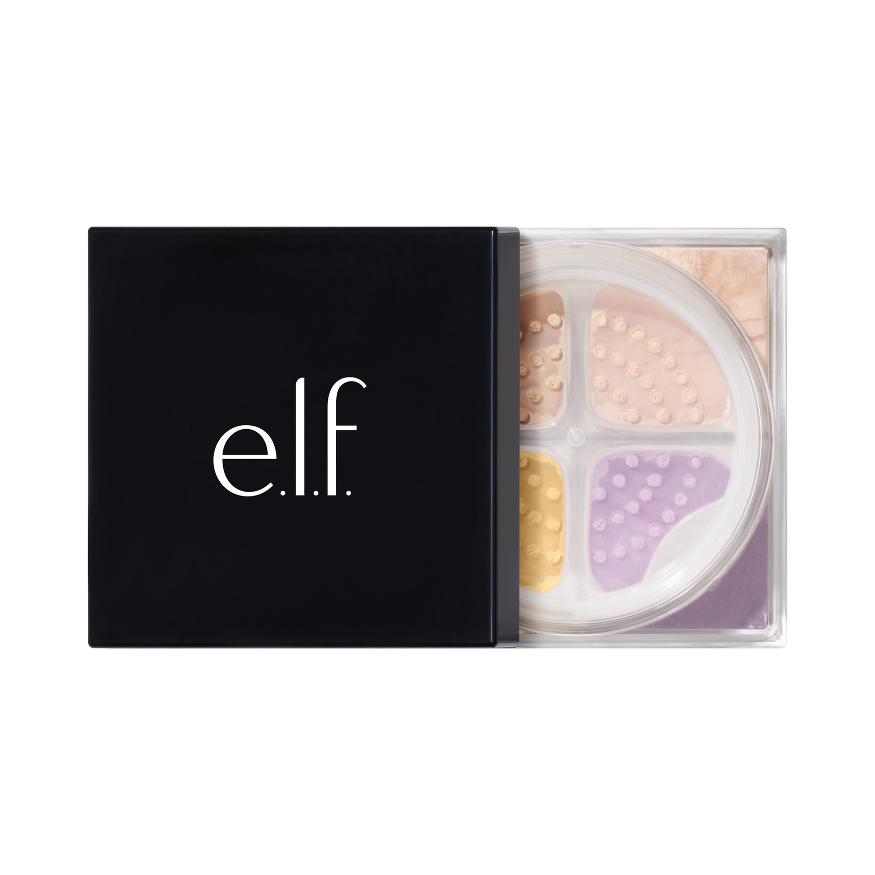 e.l.f. e.l.f. Set it Bright Powder Quad Medium-Tan Medium-Tan