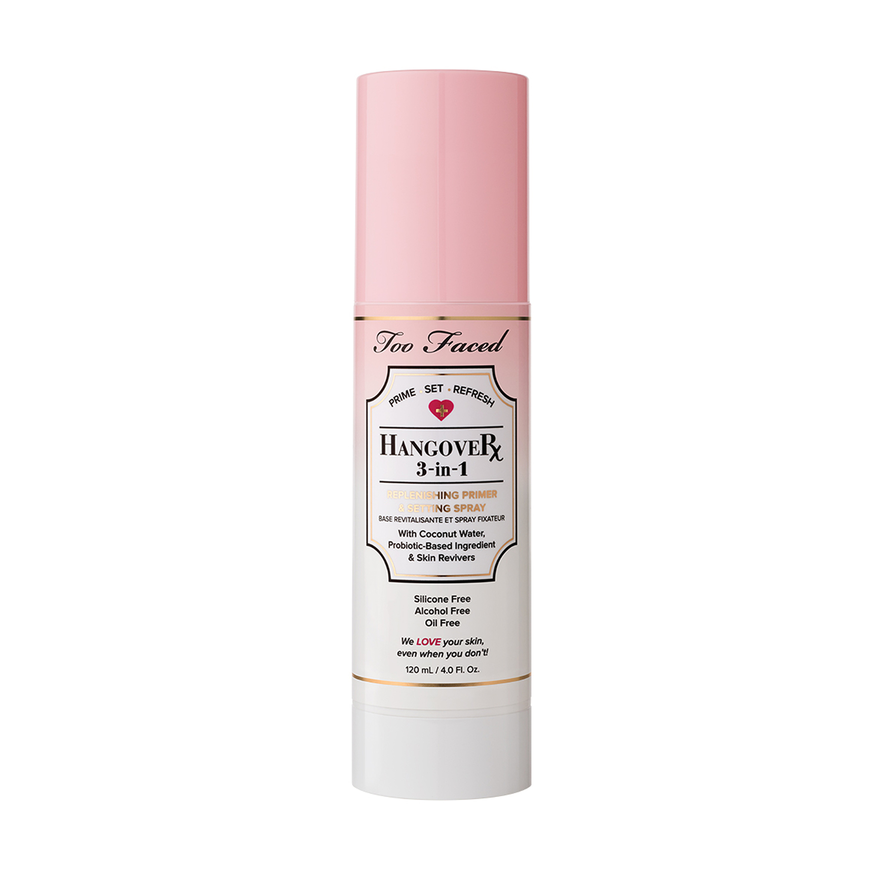 Too Faced Hangover 3-In-1 Replenishing Primer & Setting Spray 120 ml 120 ml