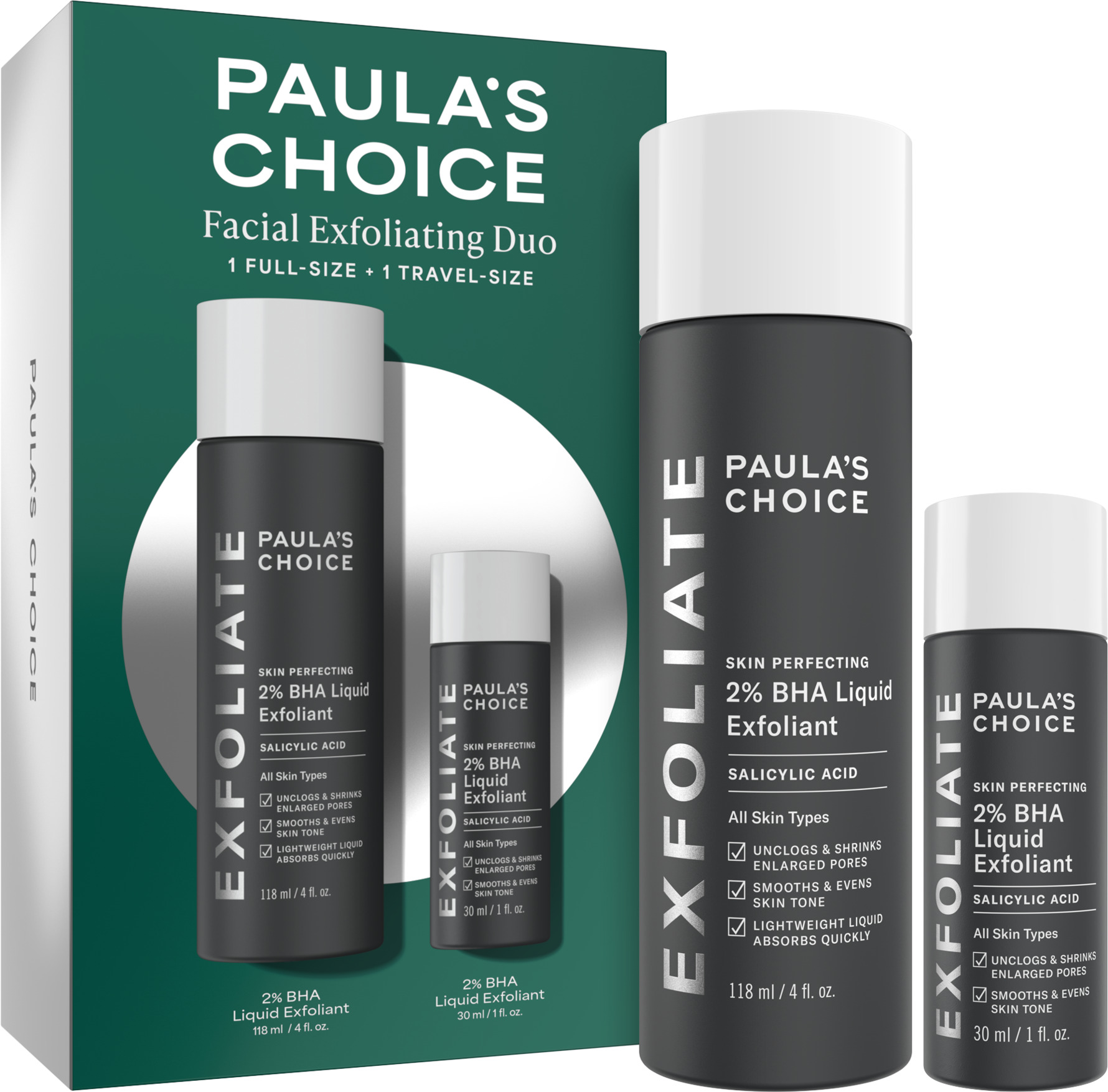 Paula's Choice Limited-Edition Facial Exfoliating Duo Gift Set 118+30 ml