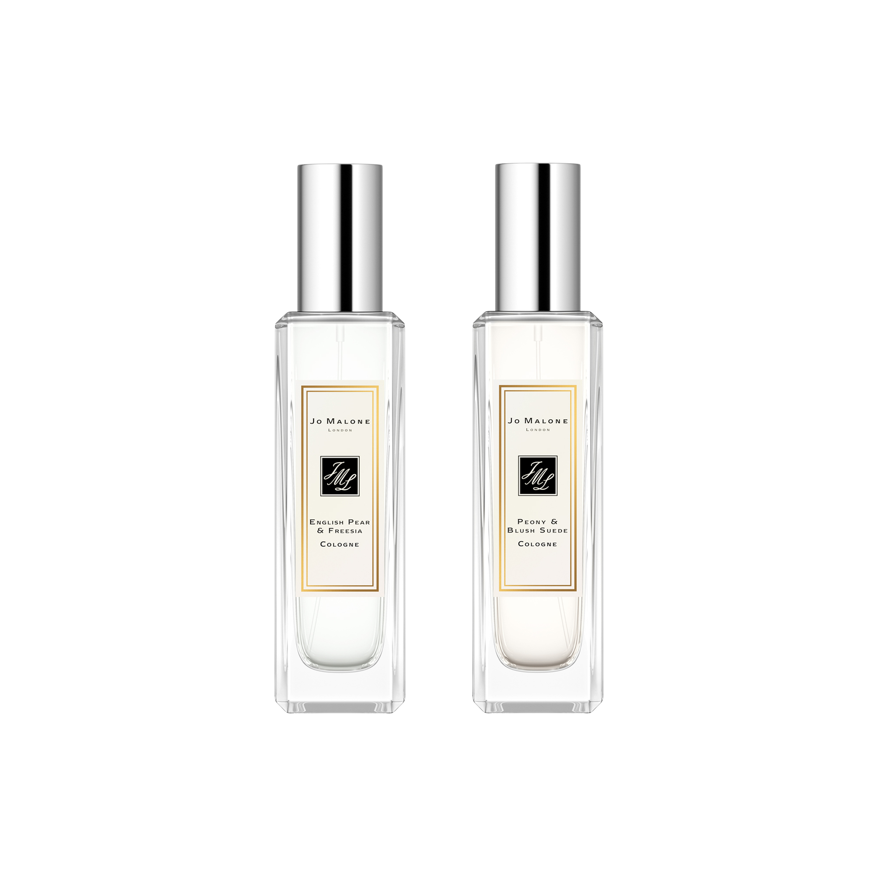 Jo Malone London English Pear & Freesia + Peony & Blush Suede Cologne Scent Pairing Duo 2 x 30 ml 2 x 30 ml