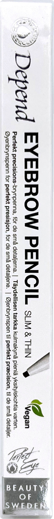 Depend Eyebrow Pencil Slim&Thin Dark Brown