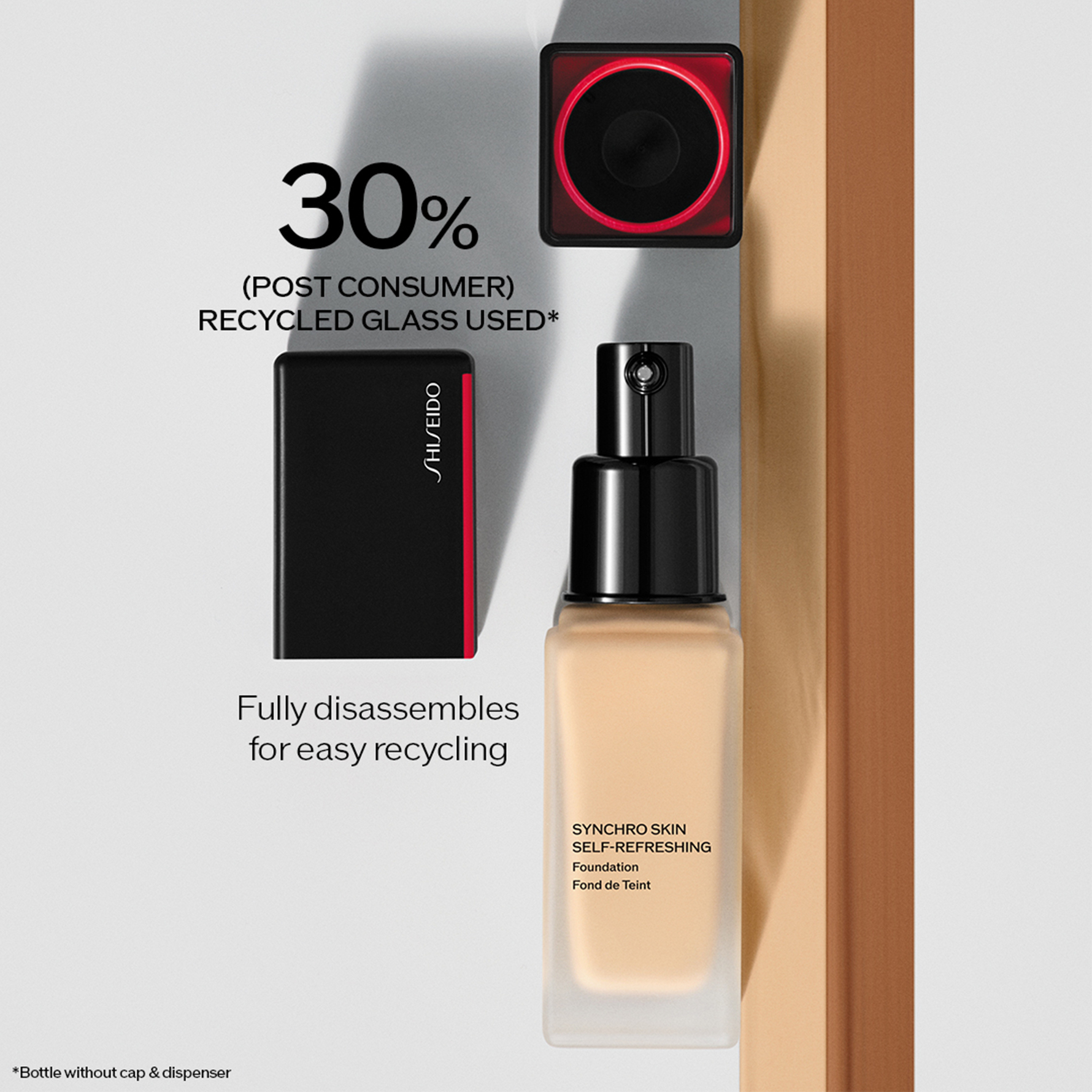 Kjøp Self-Refreshing Foundation 140 Porcelain - Shiseido - KICKS
