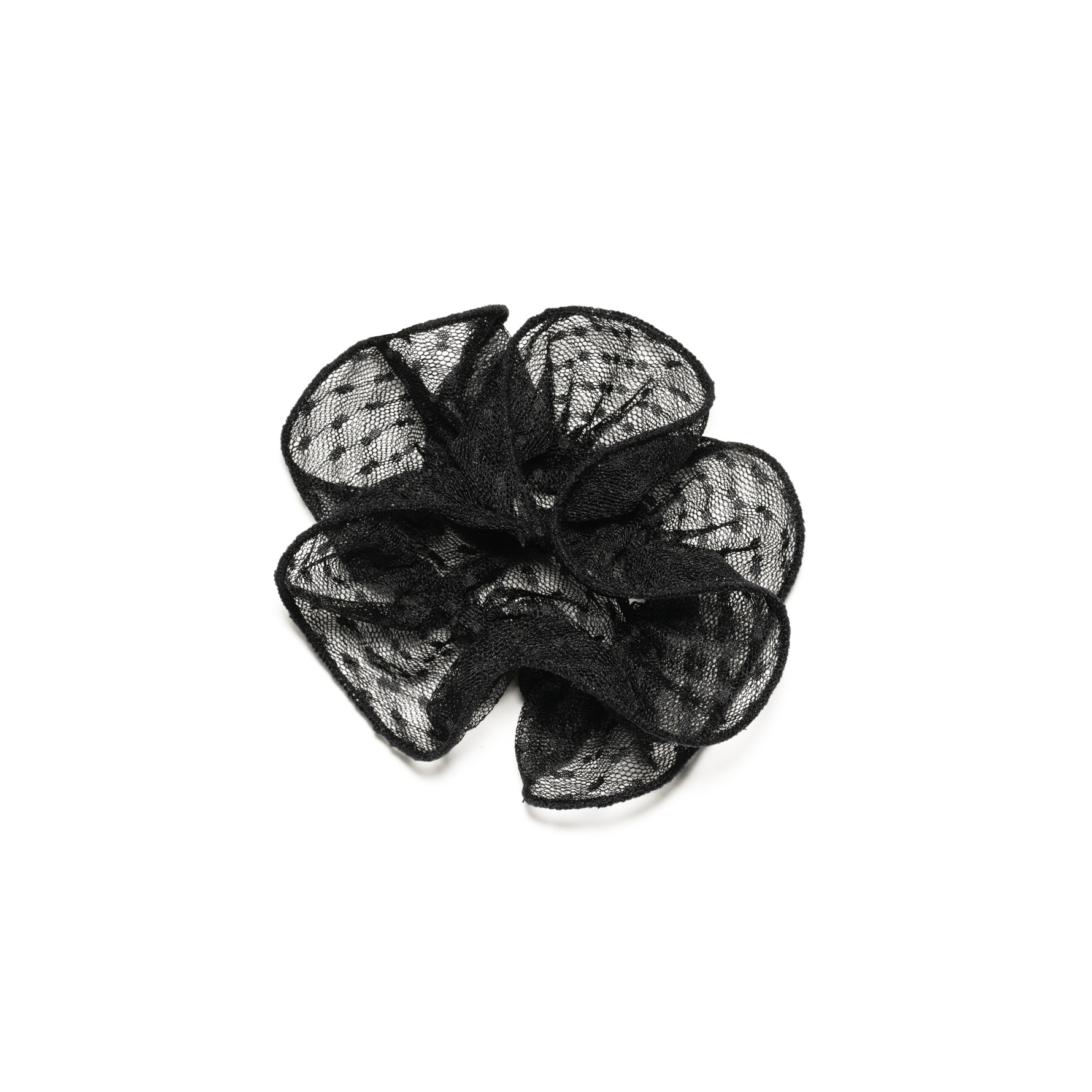KICKS Beauty Hair Scrunchie Black Lace