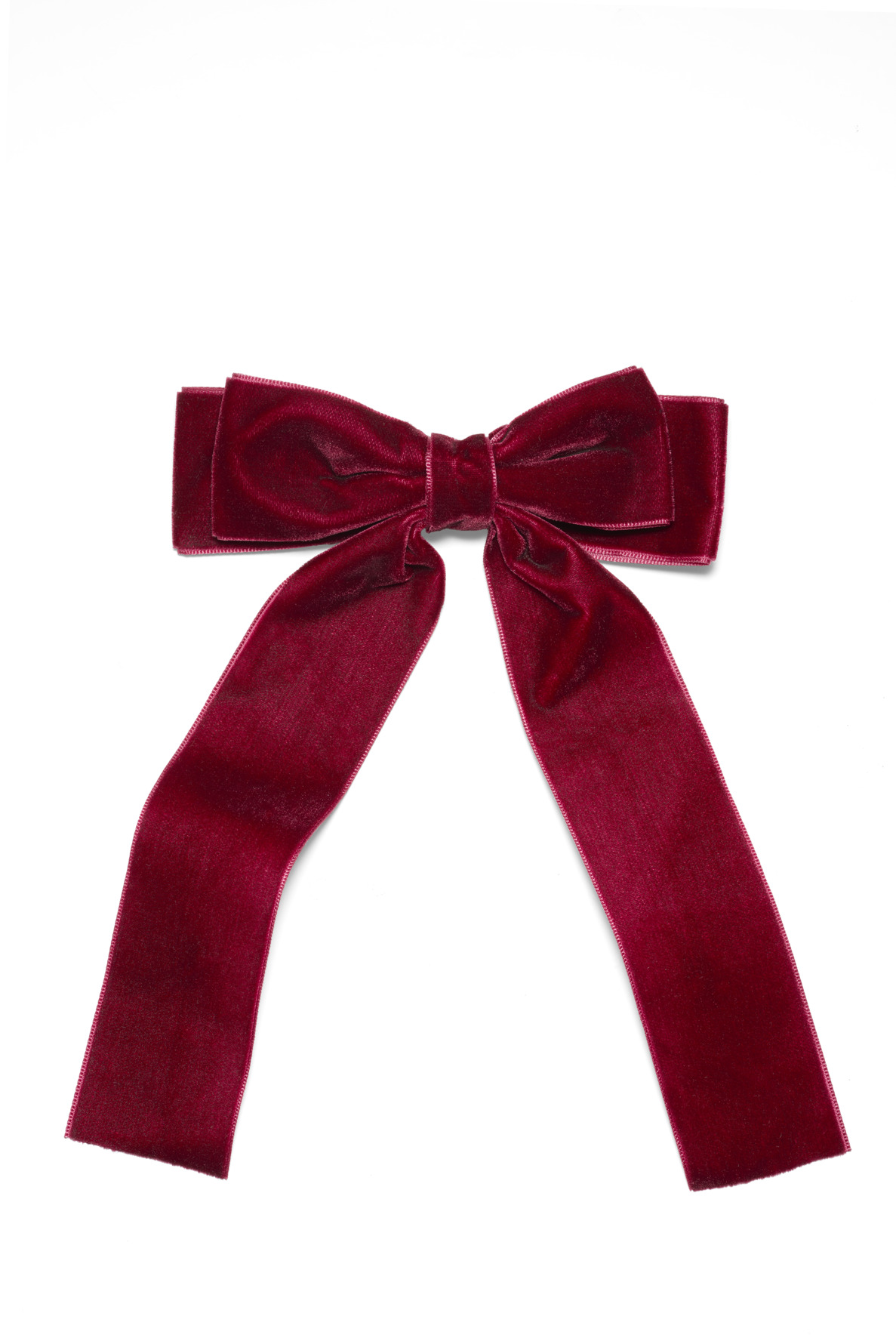 KICKS Beauty Hair Clip with Bow Velvet Velvet