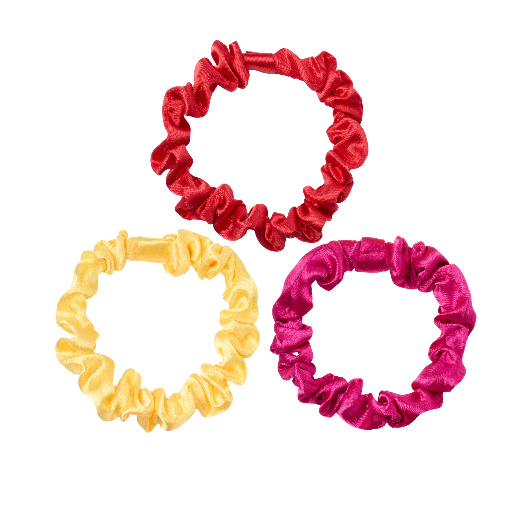 KICKS Beauty KICKS Beauty Slim Scrunchies 3-pack Electric Electric