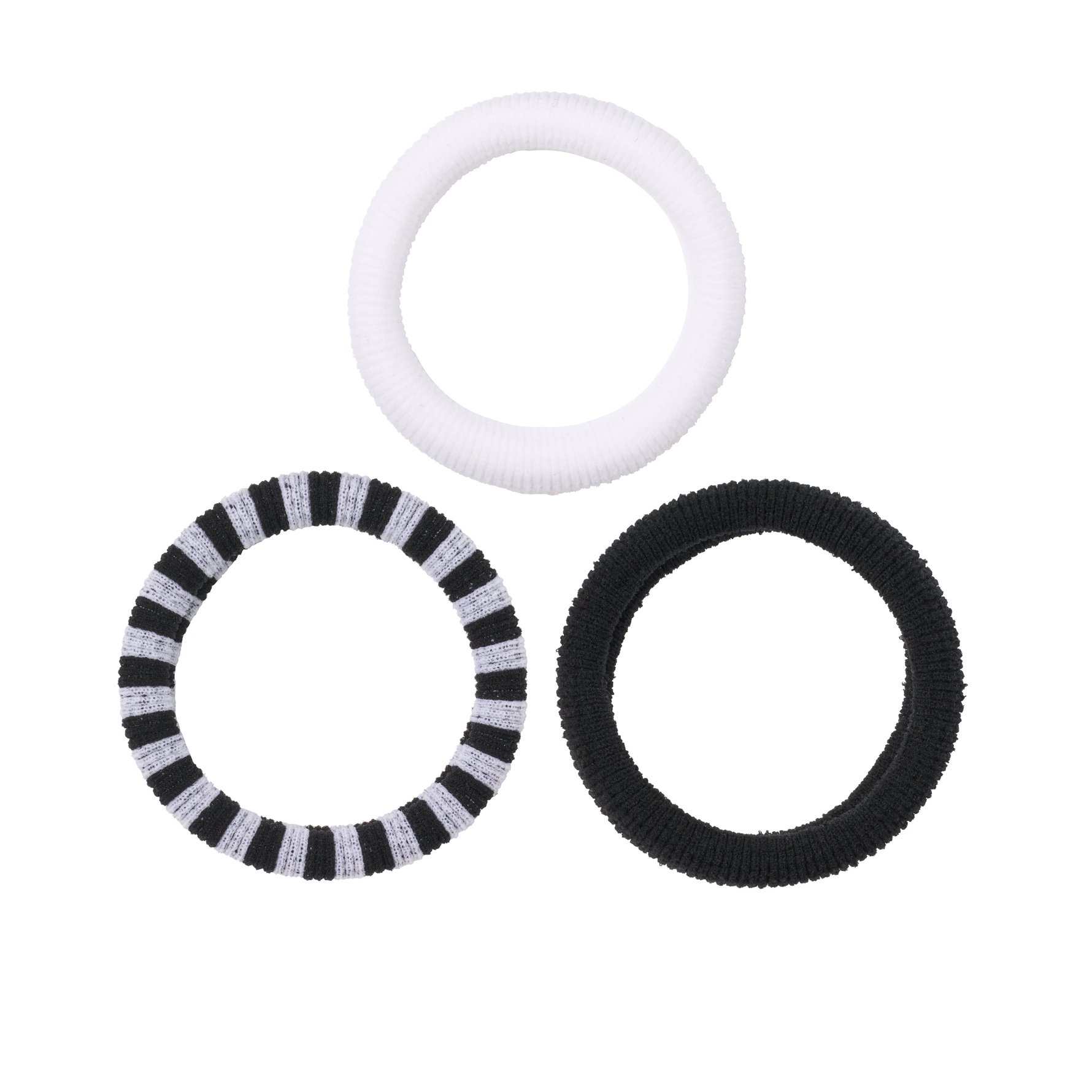 KICKS Beauty KICKS Beauty Soft Stretch Ties 3-pack Black Black