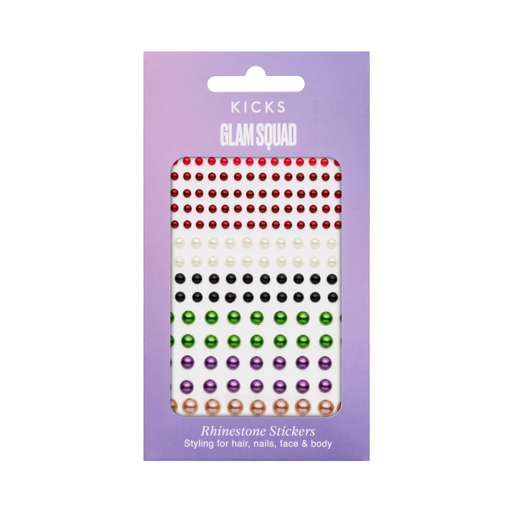 KICKS Beauty Glam Squad - Pearl Stickers Mixed Mixed