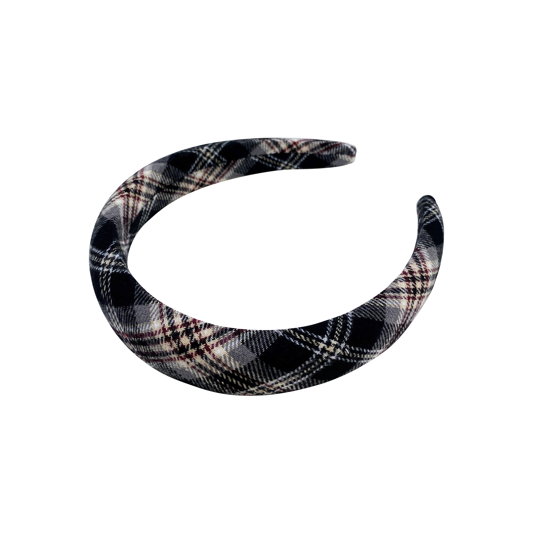 PIPOL'S BAZAAR PIPOL'S BAZAAR Tartan Headband Black Black
