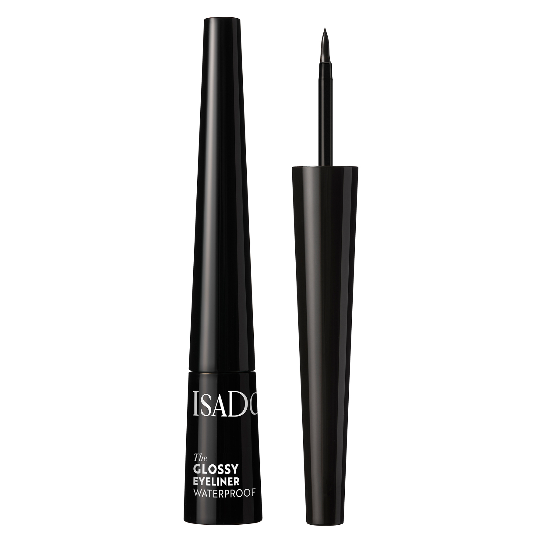 IsaDora Glossy Eyeliner 40 Chrome Black 40 Chrome