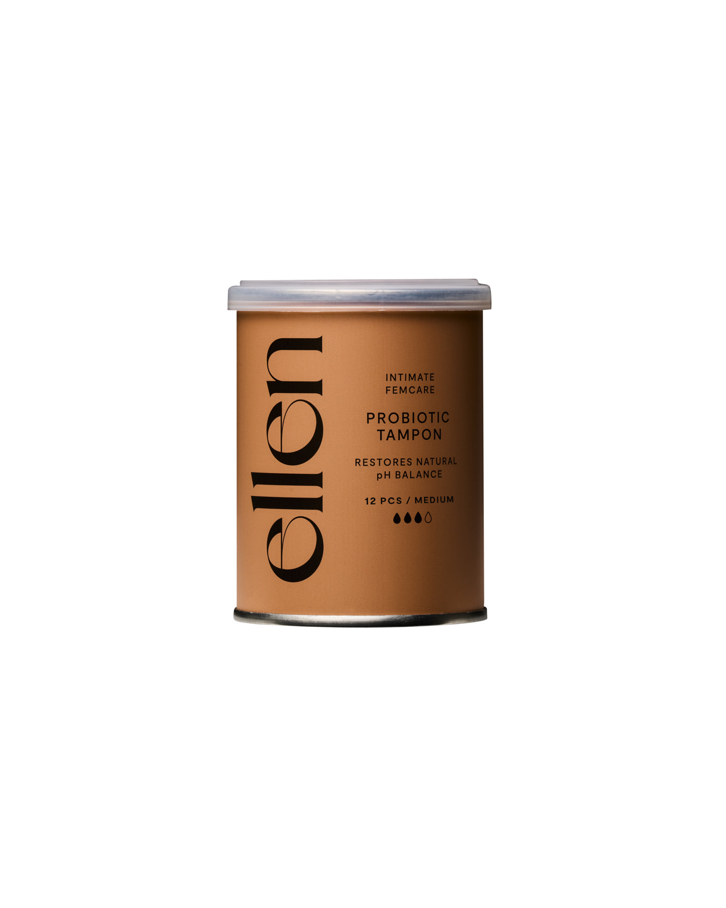 ellen Probiotic Tampon Medium Medium 12 stk Medium 12 stk