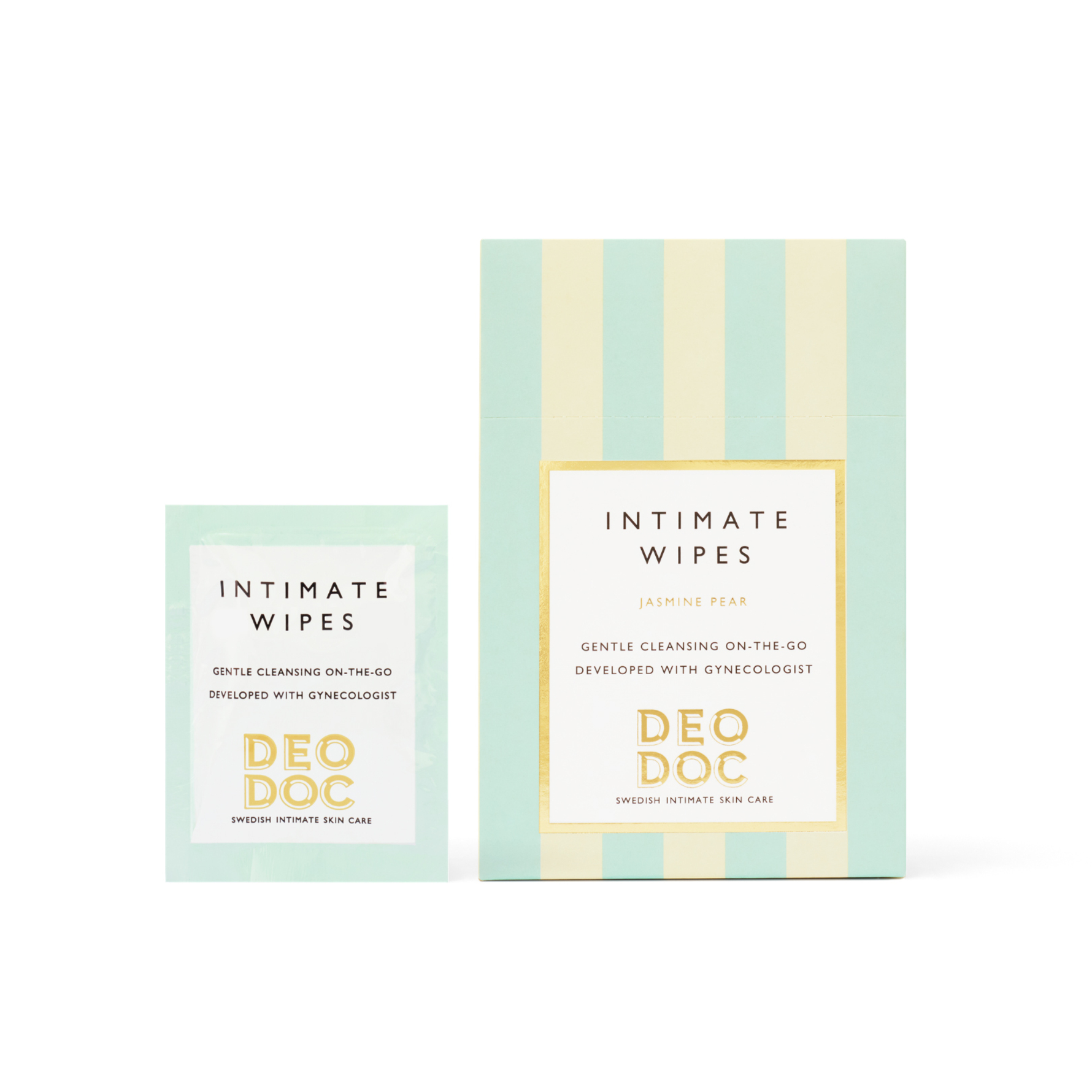 DeoDoc Intimate Wipes Jasmine Pear 10 pcs