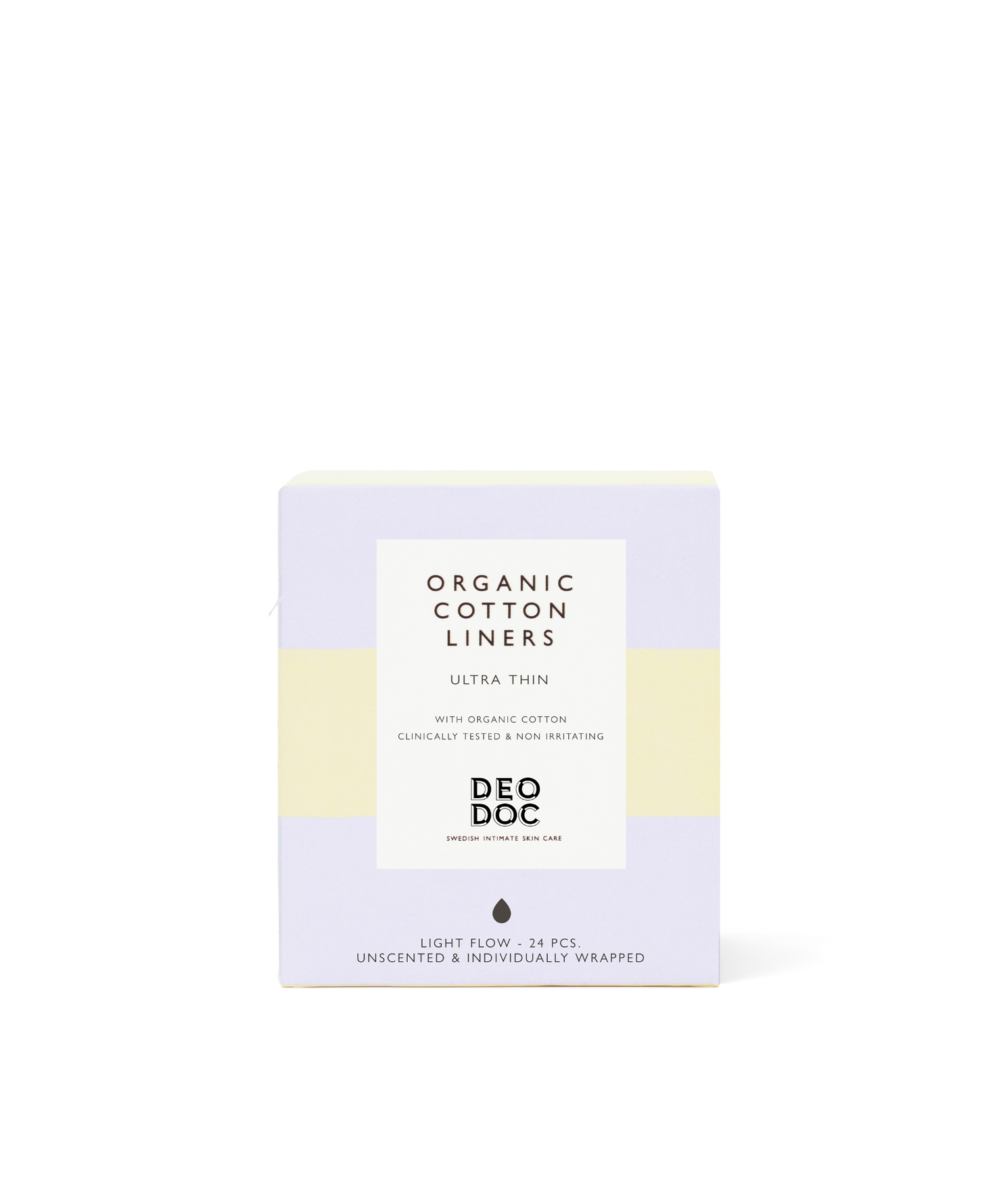 DeoDoc DeoDoc Oraganic Cotton Liners  - Ultra Thin 24 stk. 24 stk.