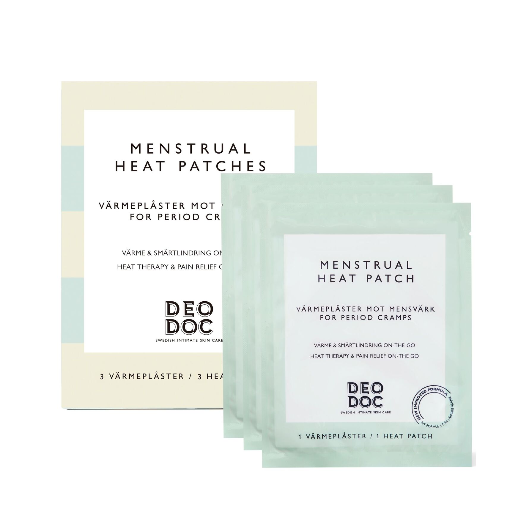 DeoDoc DeoDoc Menstrual Heat Patches 3 stk. 3 stk.