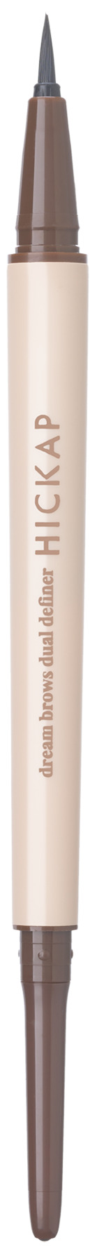 HICKAP HICKAP Dream Brows Dual Definer Dark Brown Dark Brown