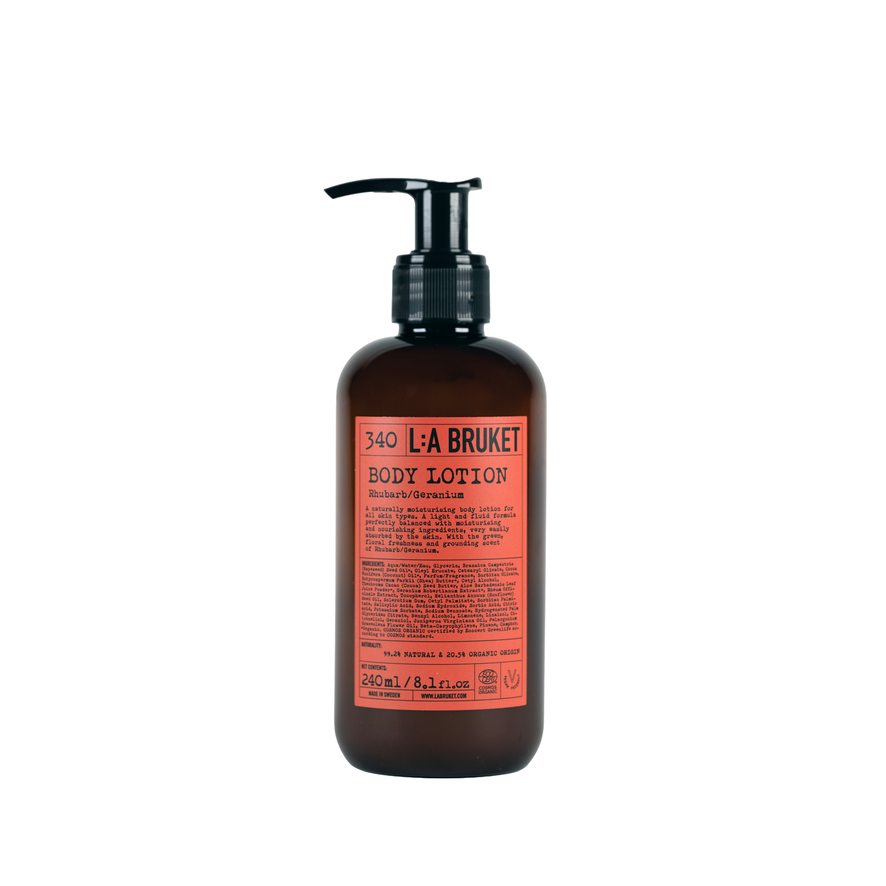 L:A BRUKET L:A BRUKET Body Lotion Rhubarb/Geranium 240 ml 240 ml