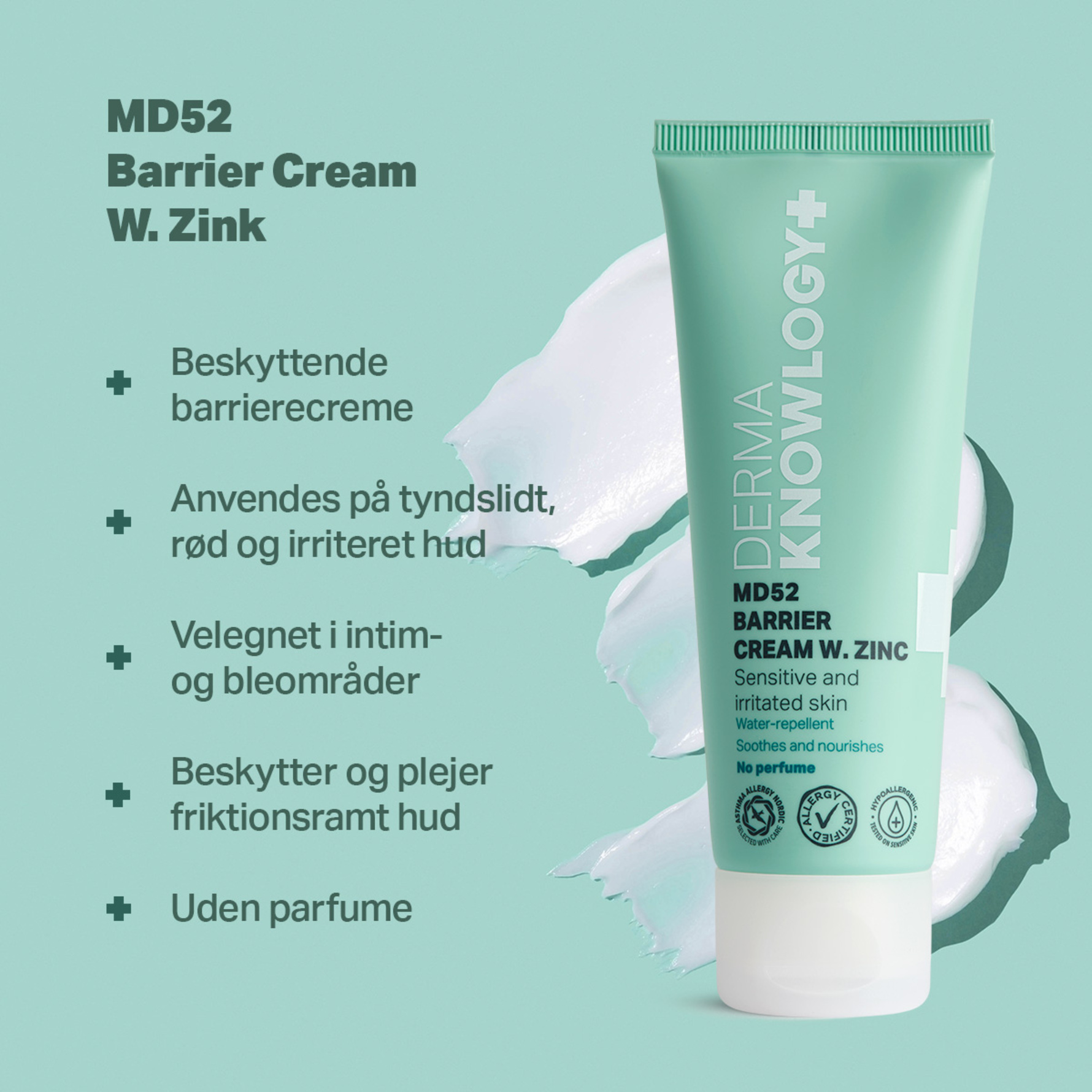 Bliv oppe væske tidsskrift Køb Dermaknowlogy MD52 Repair Cream W. Zinc 75 ml - Matas