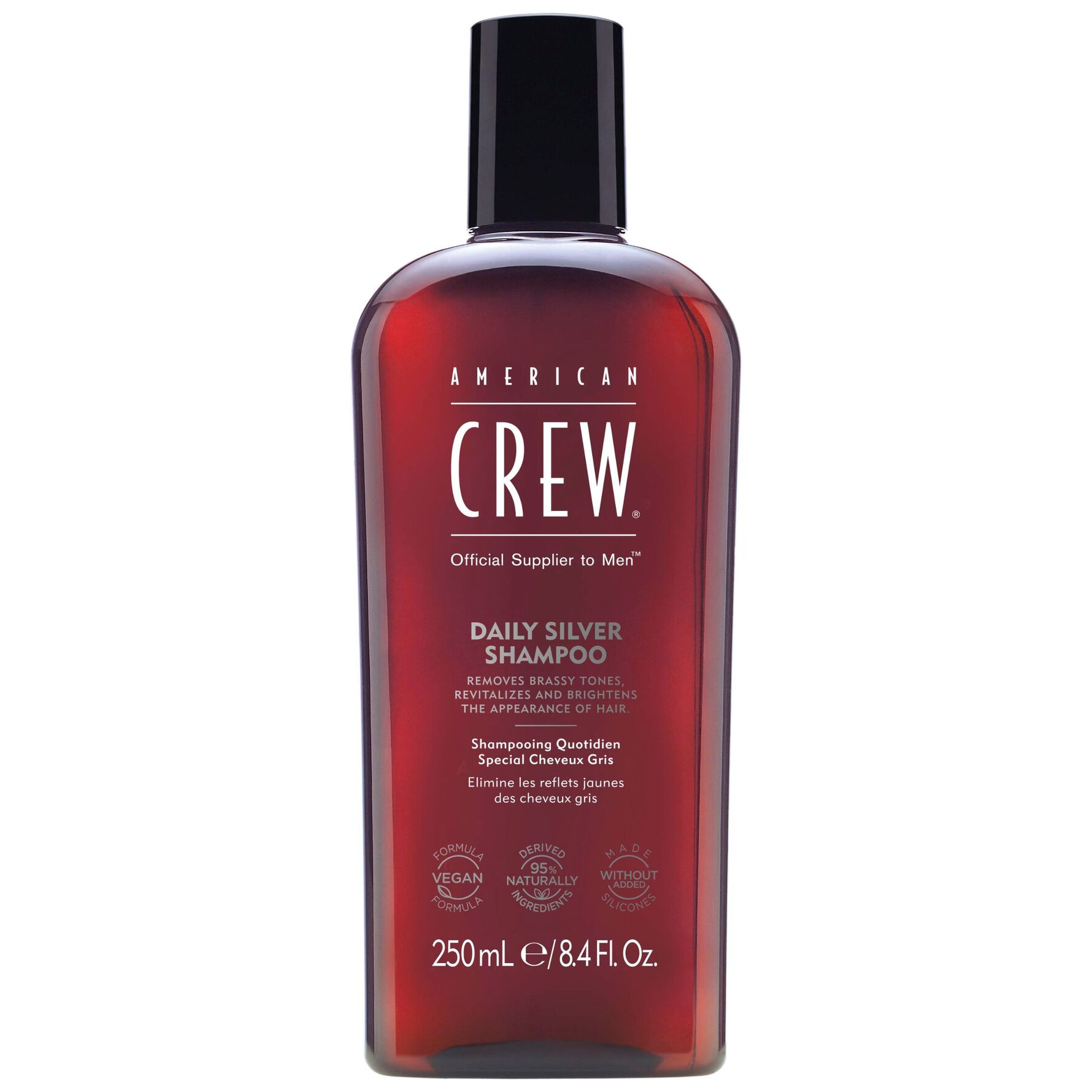 American Crew Hair & Body Daily Silver Shampoo 250 ml 250 ml