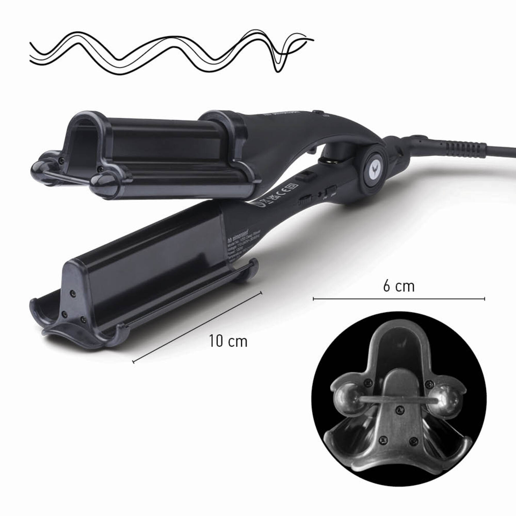 Køb HH ROD Curling Iron vs5 fra HH Simonsen Matas