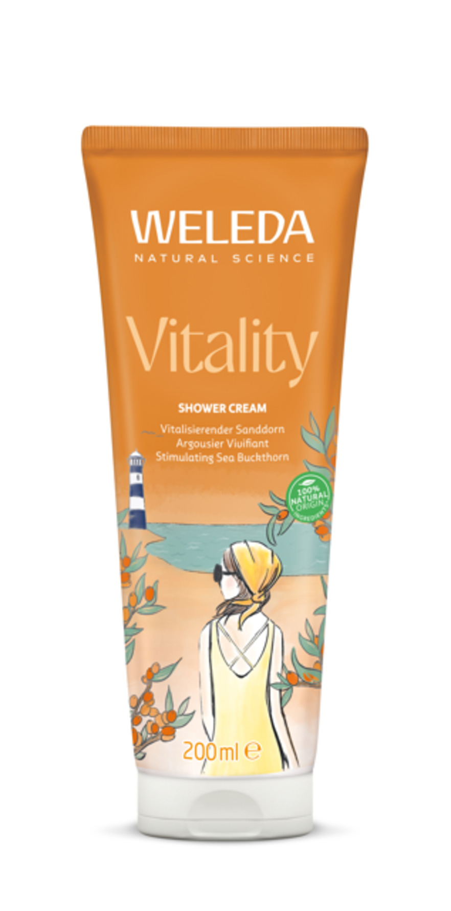 Weleda Weleda Sea Buckthorn Creamy Body Wash 200 ml 200 ml