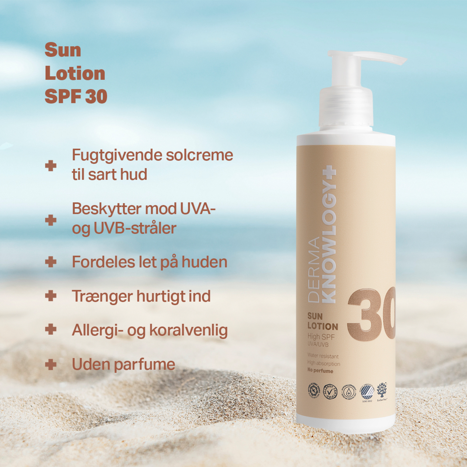 Norm balance lille Køb Dermaknowlogy Sun Lotion SPF 30 200 ml - Matas