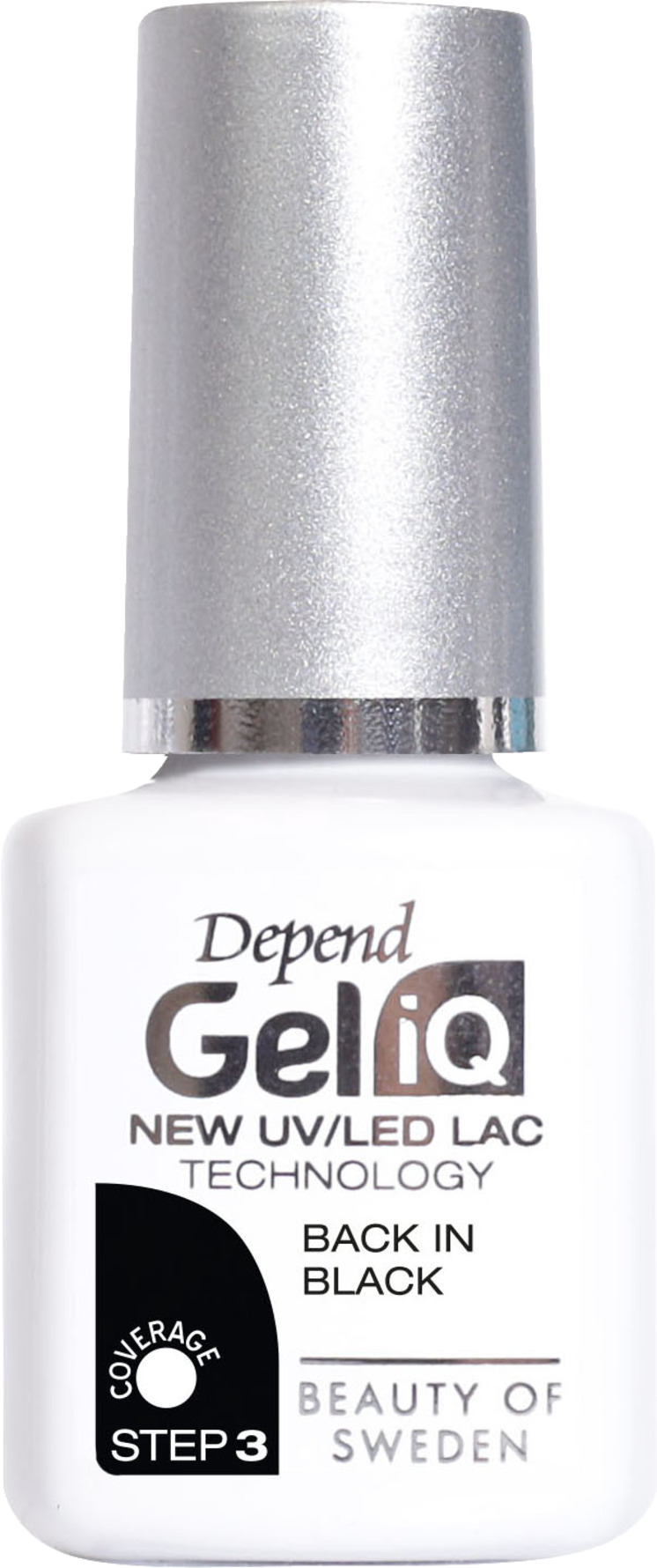 Depend Depend Gel iQ Nail Polish 1001 Back In Black 1001 Back In Black