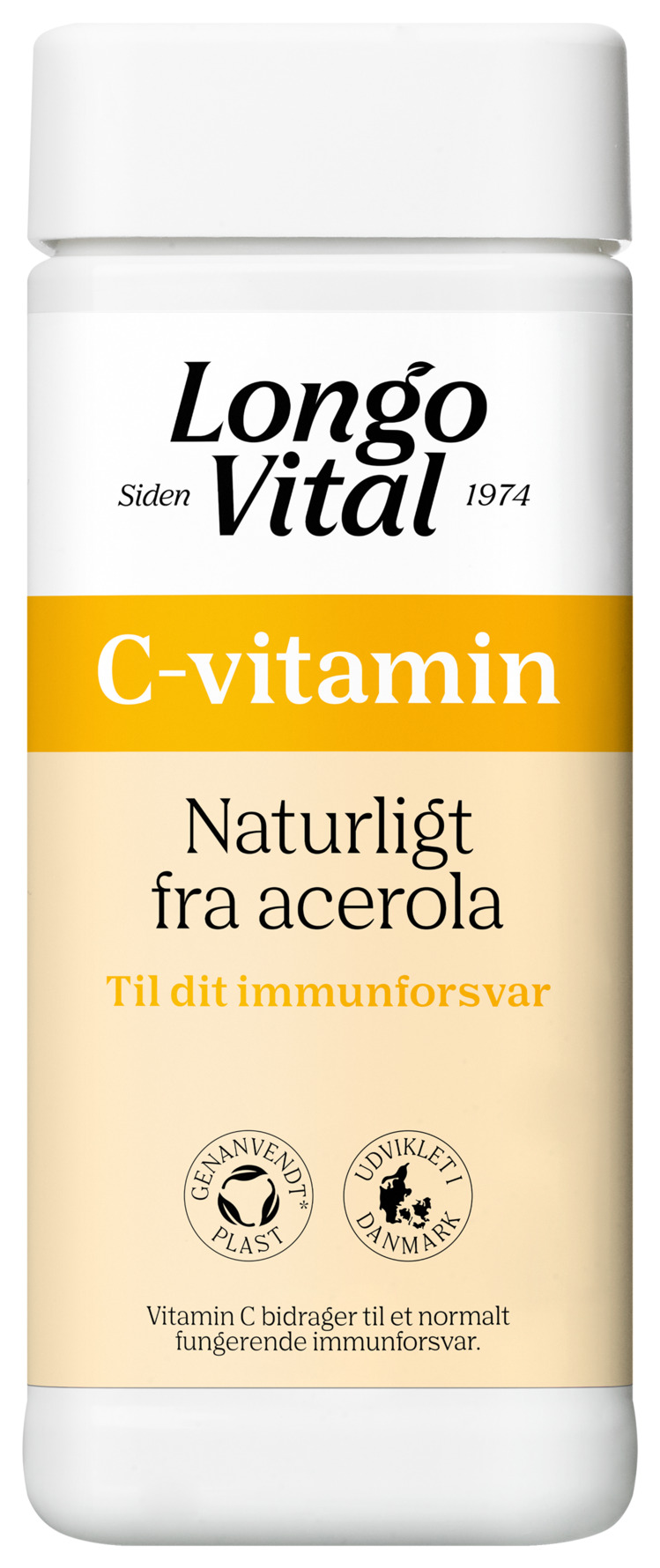 Køb C-vitamin Naturligt Fra Acerola 150 Stk Fra Longo Vital - Matas