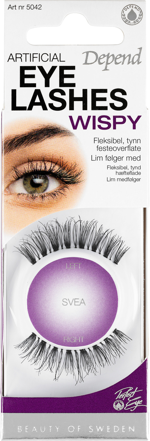 Depend Perfect Eye False Lashes Svea