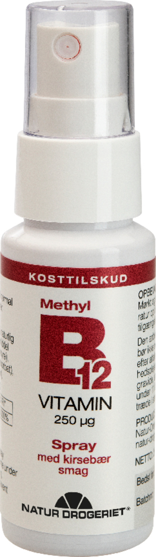 Køb Methyl B12Vitamin Spray 25 ml fra Natur Drogeriet Matas