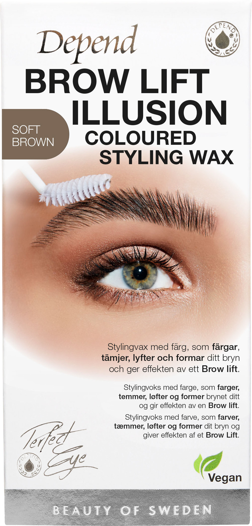 Depend Depend Perfect Eye Brow Illusion Wax Soft Brown Soft Brown