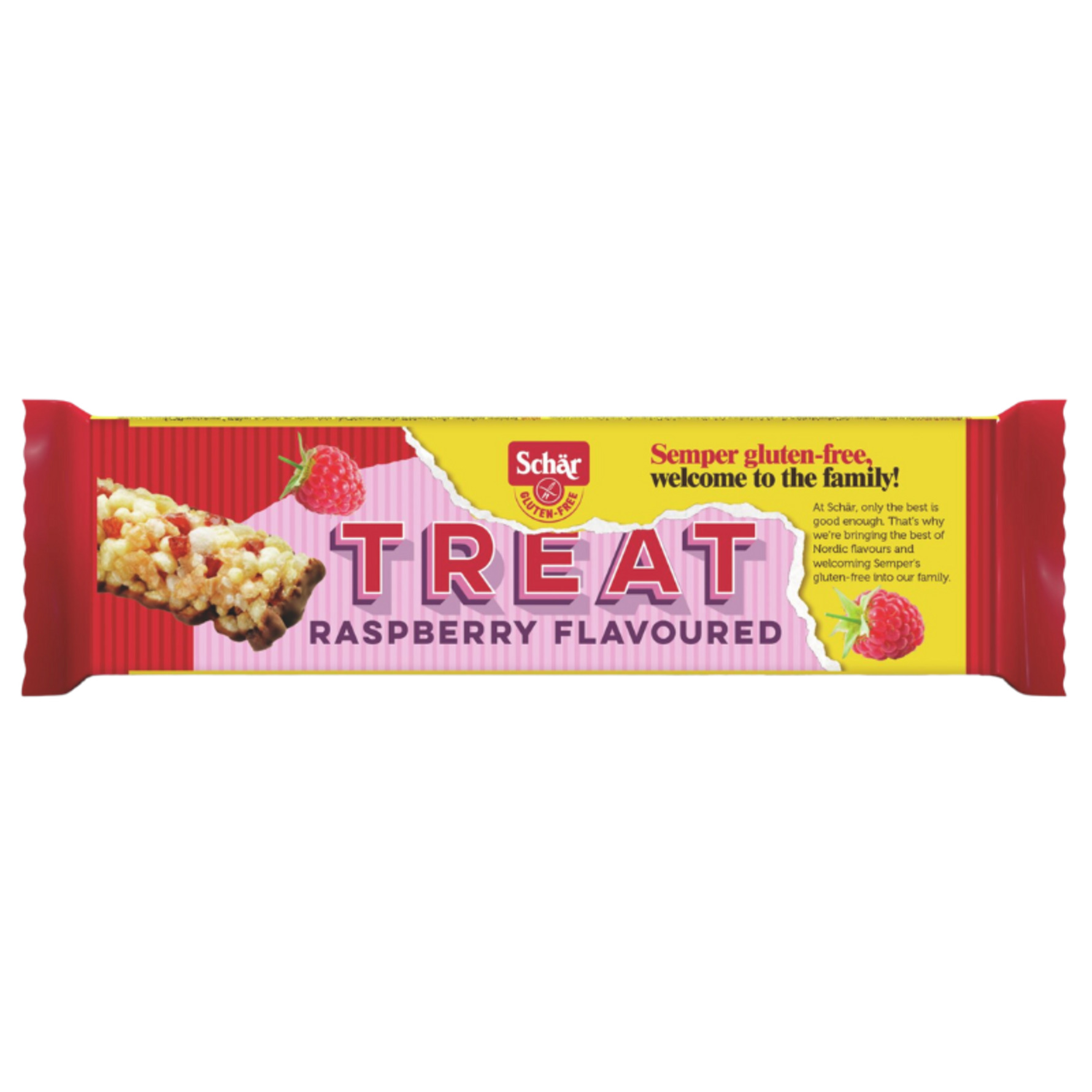 Sunfeast Raspberry Treat Køb Treat Raspberry 22 g fra Schär - Matas
